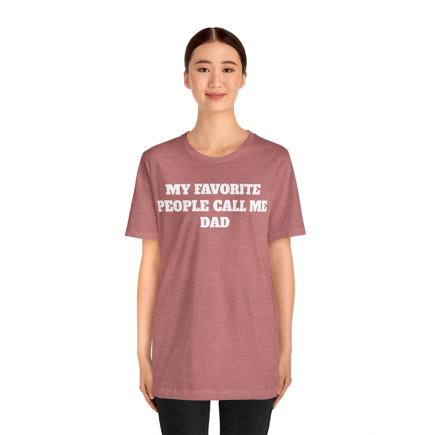 My Favorite People Call Me Dad Premium Sleeve Tee