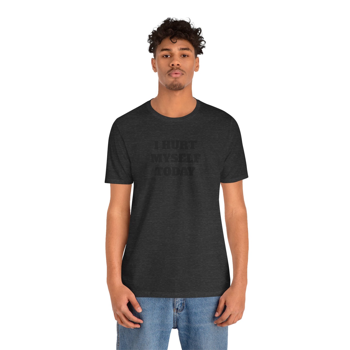Hurt Myself Today Premium Short Sleeve Tee