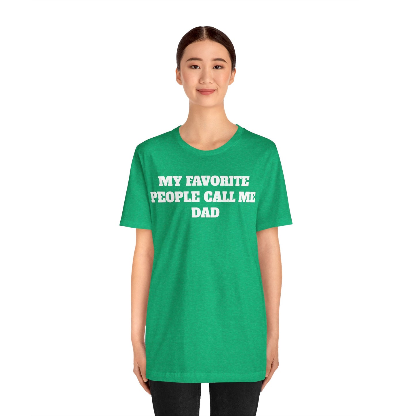My Favorite People Call Me Dad Premium Sleeve Tee