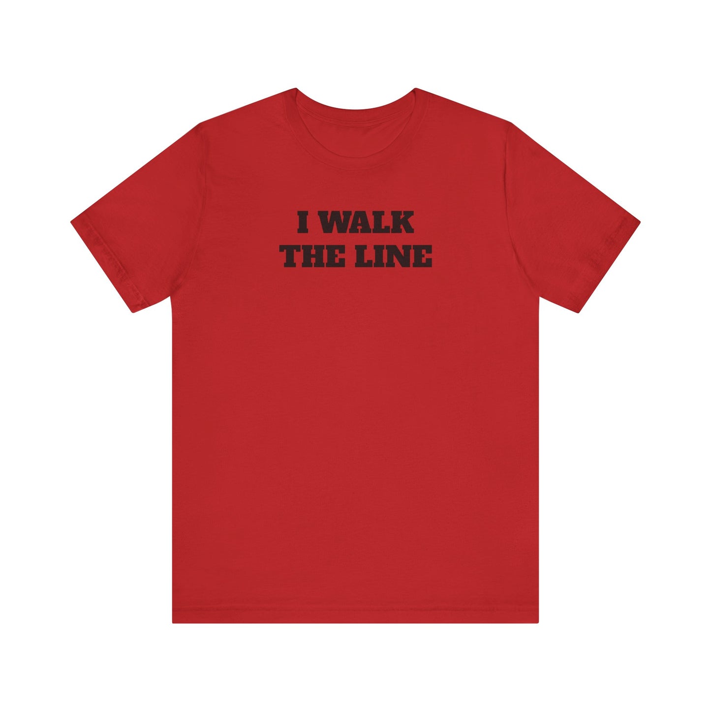 I Walk the Line Premium Short Sleeve Tee