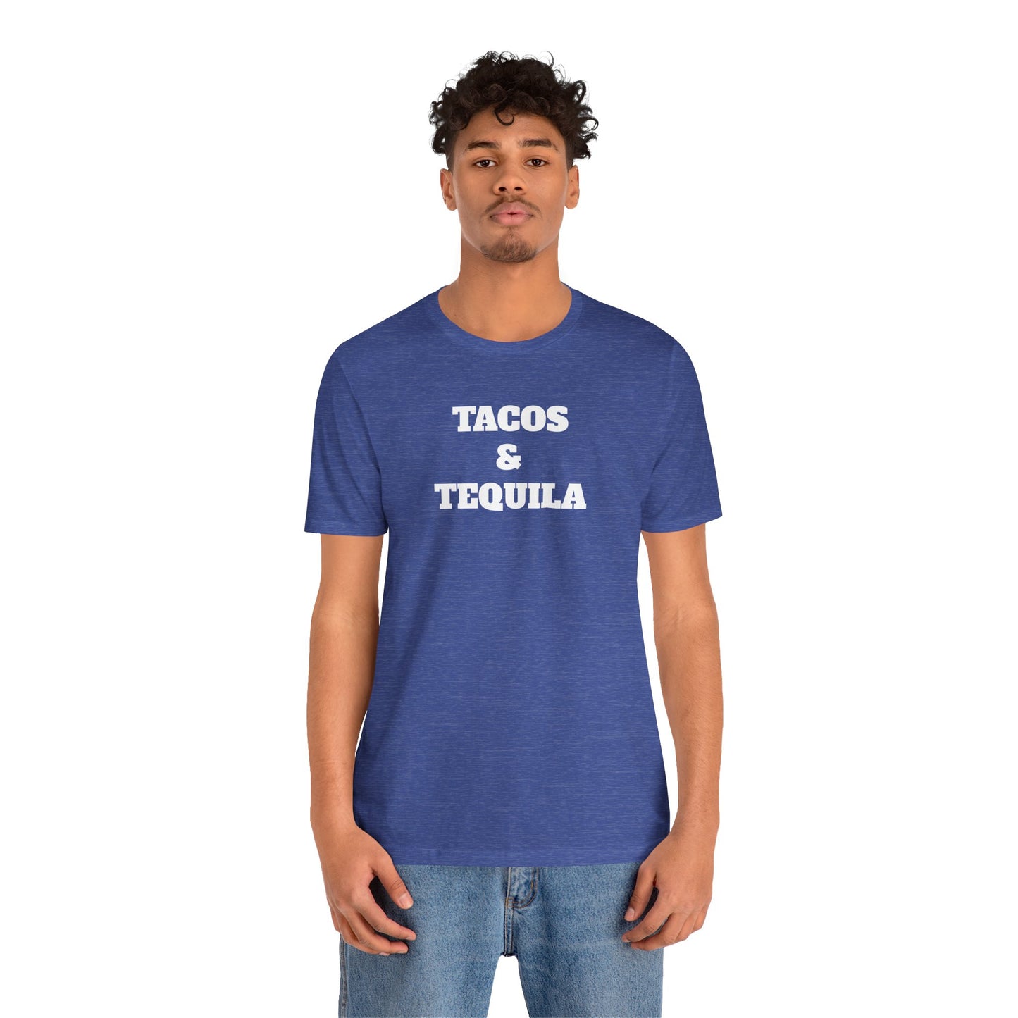 Tacos and Tequila Premium Short Sleeve Tee
