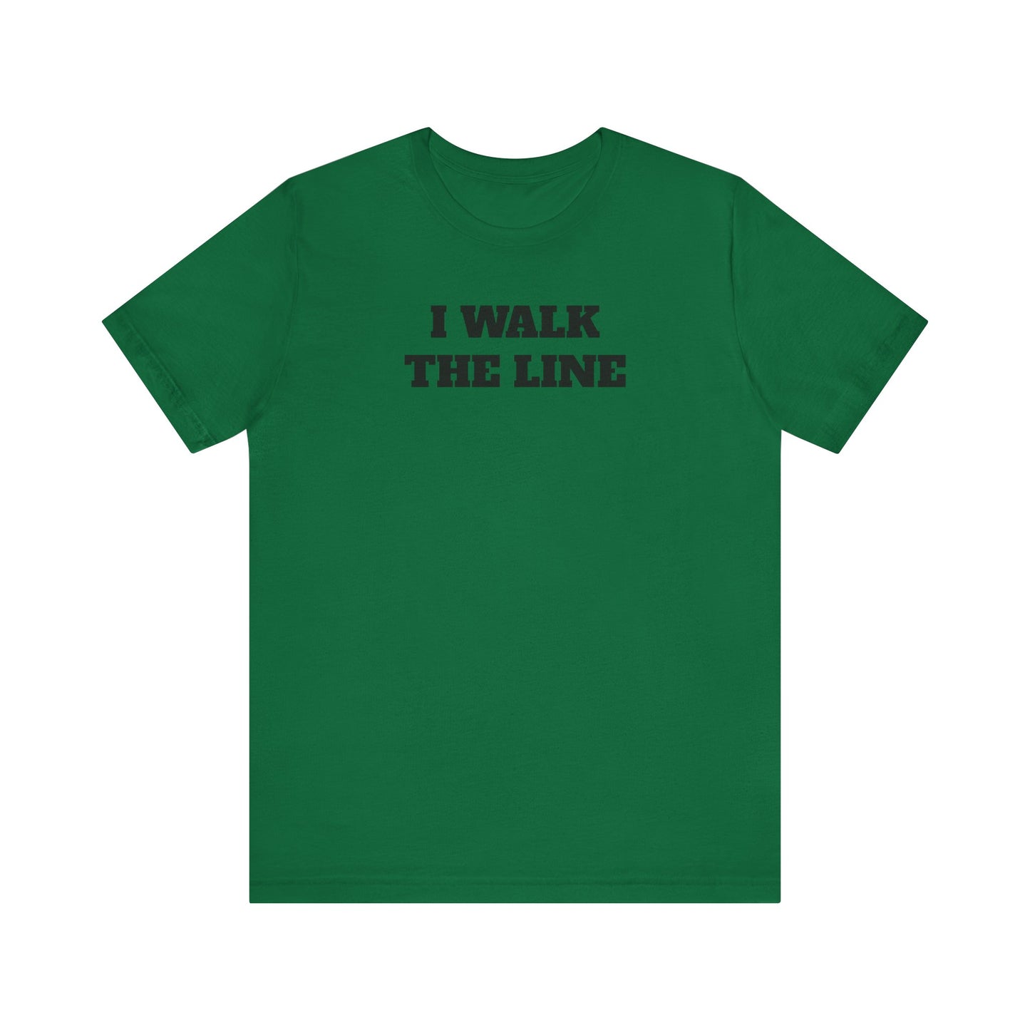 I Walk the Line Premium Short Sleeve Tee