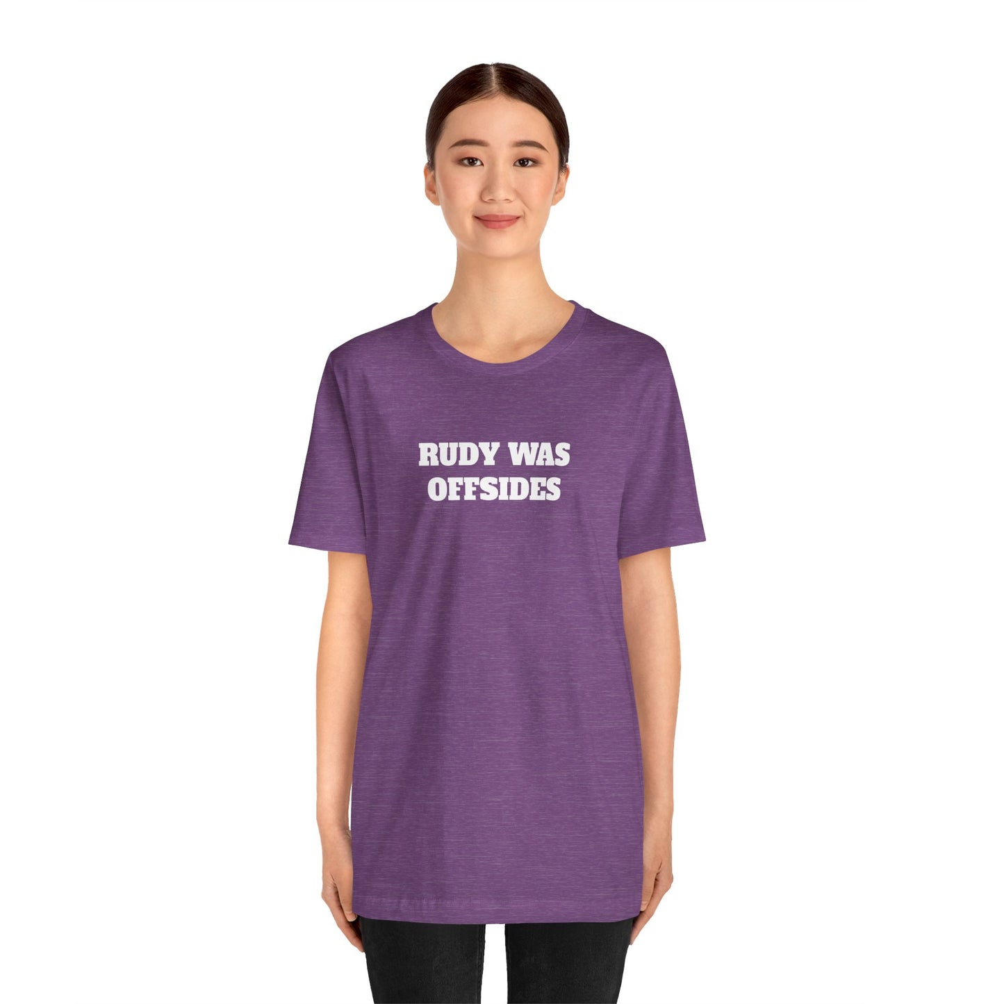 Rudy Was Offsides Premium Short Sleeve Tee-Made in the US