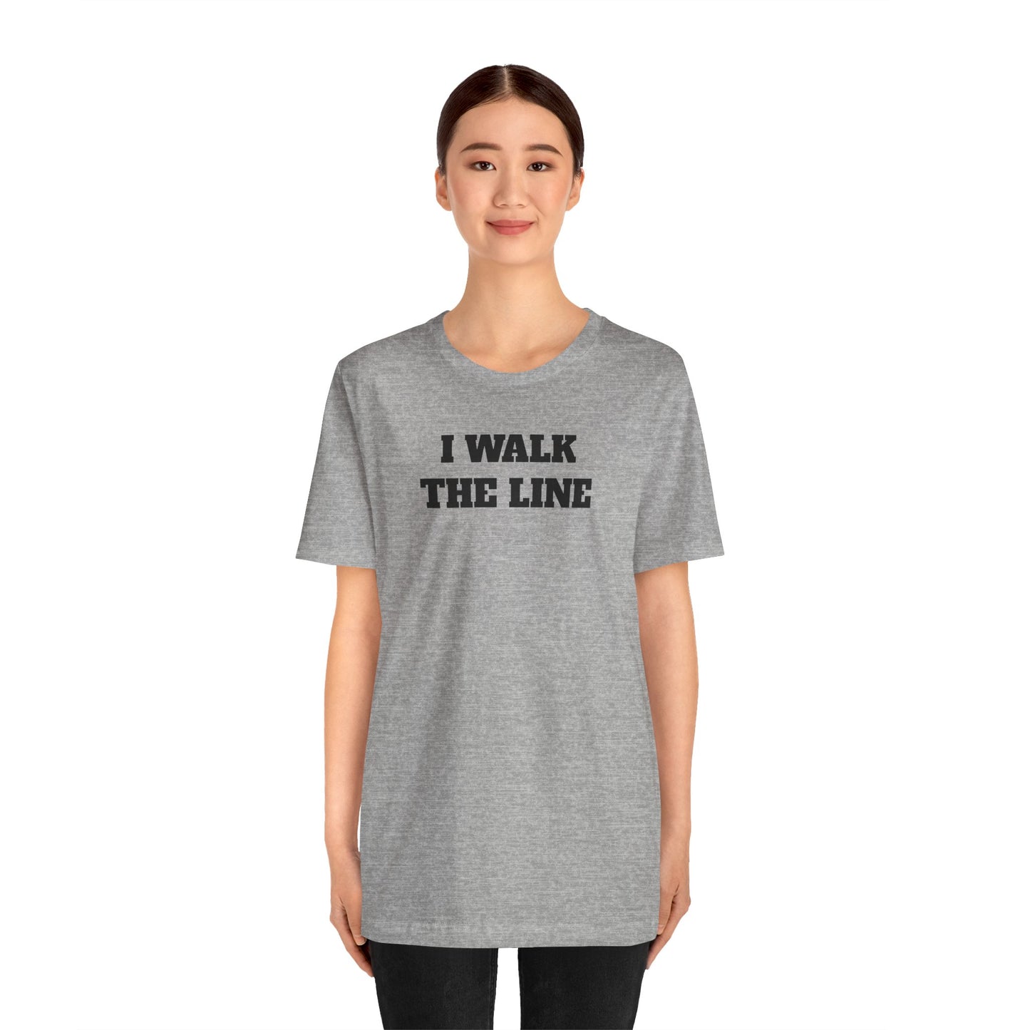 I Walk the Line Premium Short Sleeve Tee