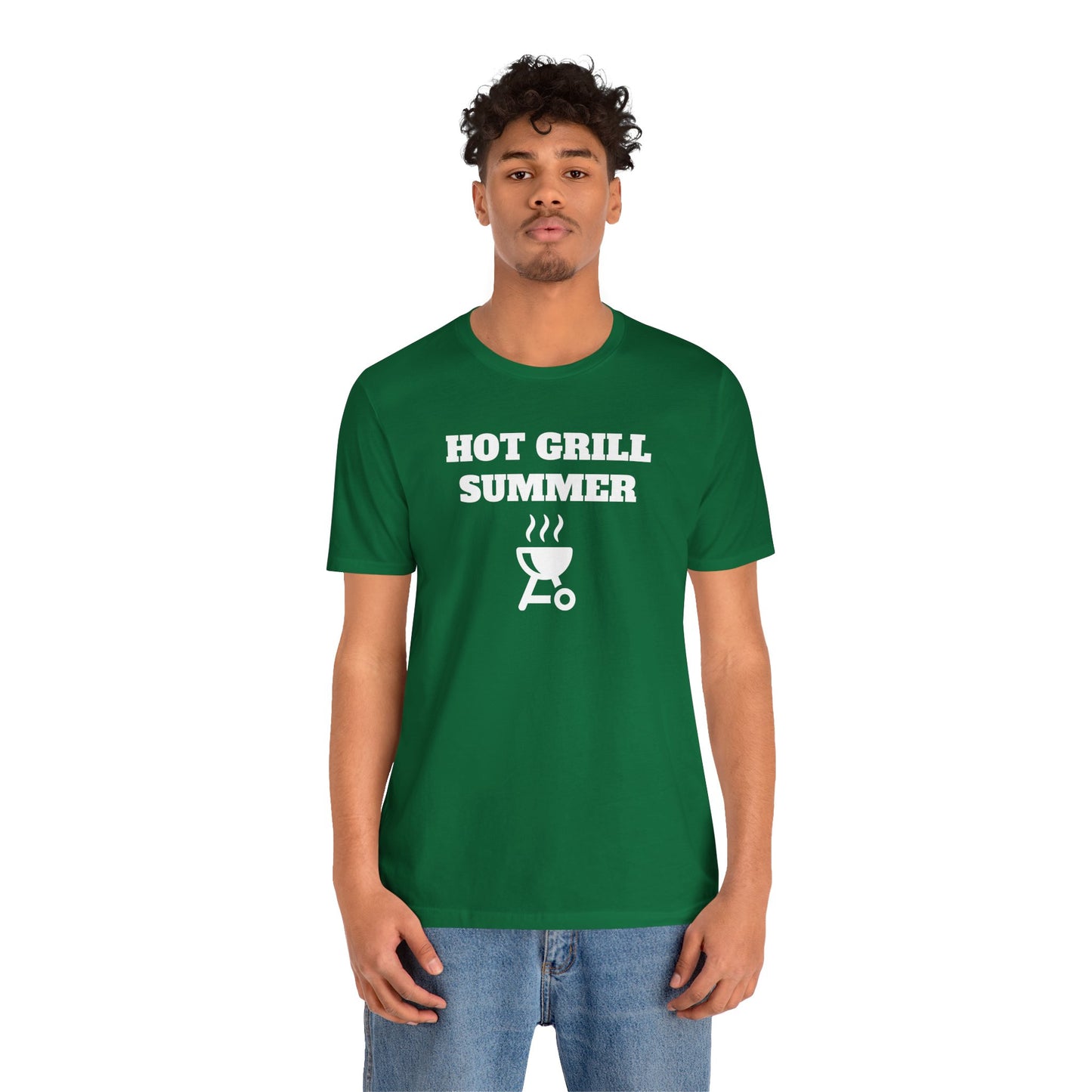 Hot Grill Summer Jersey Short Sleeve Tee