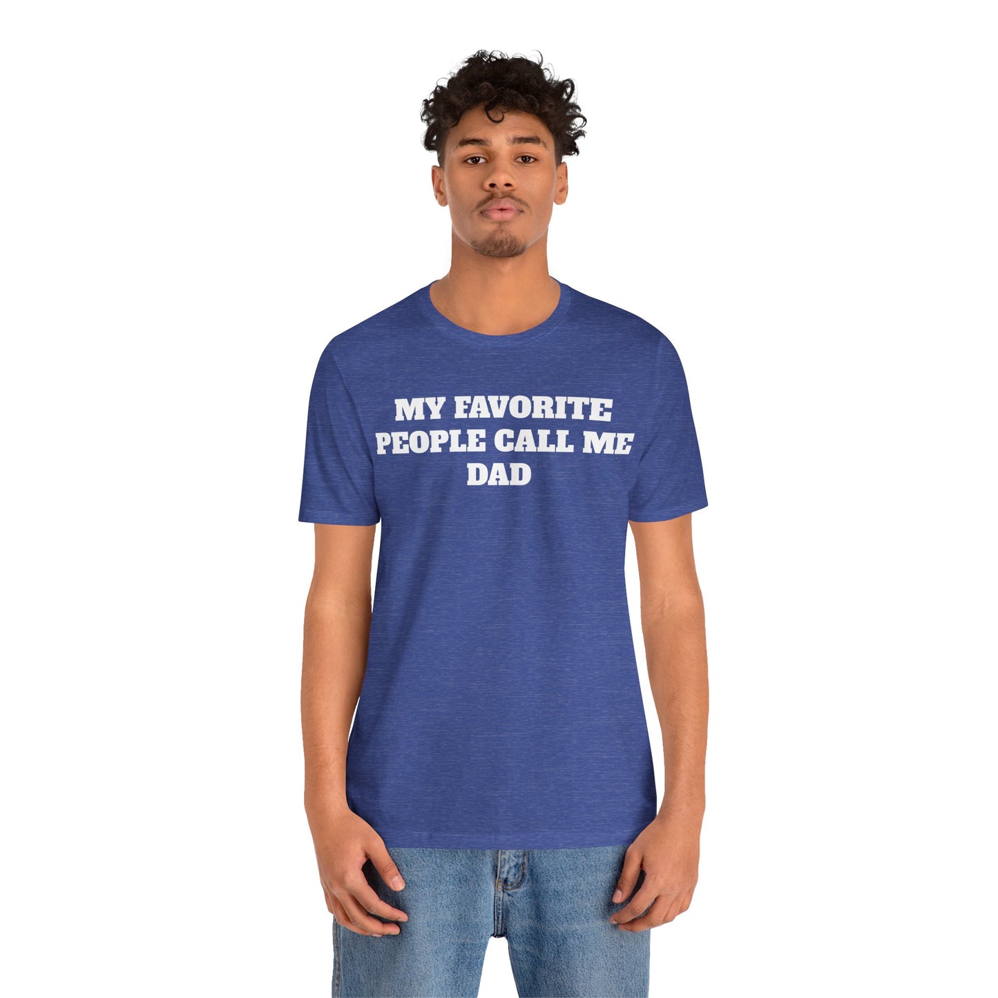My Favorite People Call Me Dad Premium Sleeve Tee