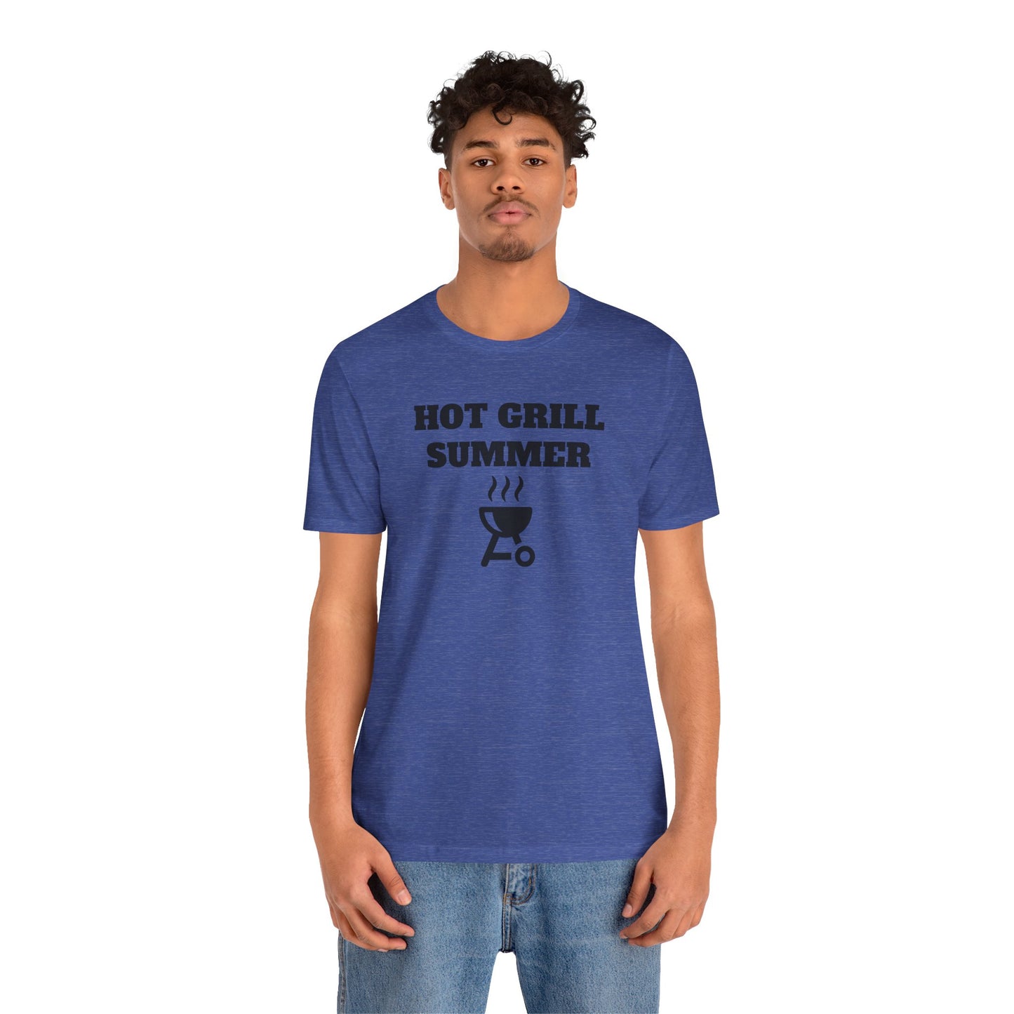 Hot Grill Summer Jersey Short Sleeve Tee