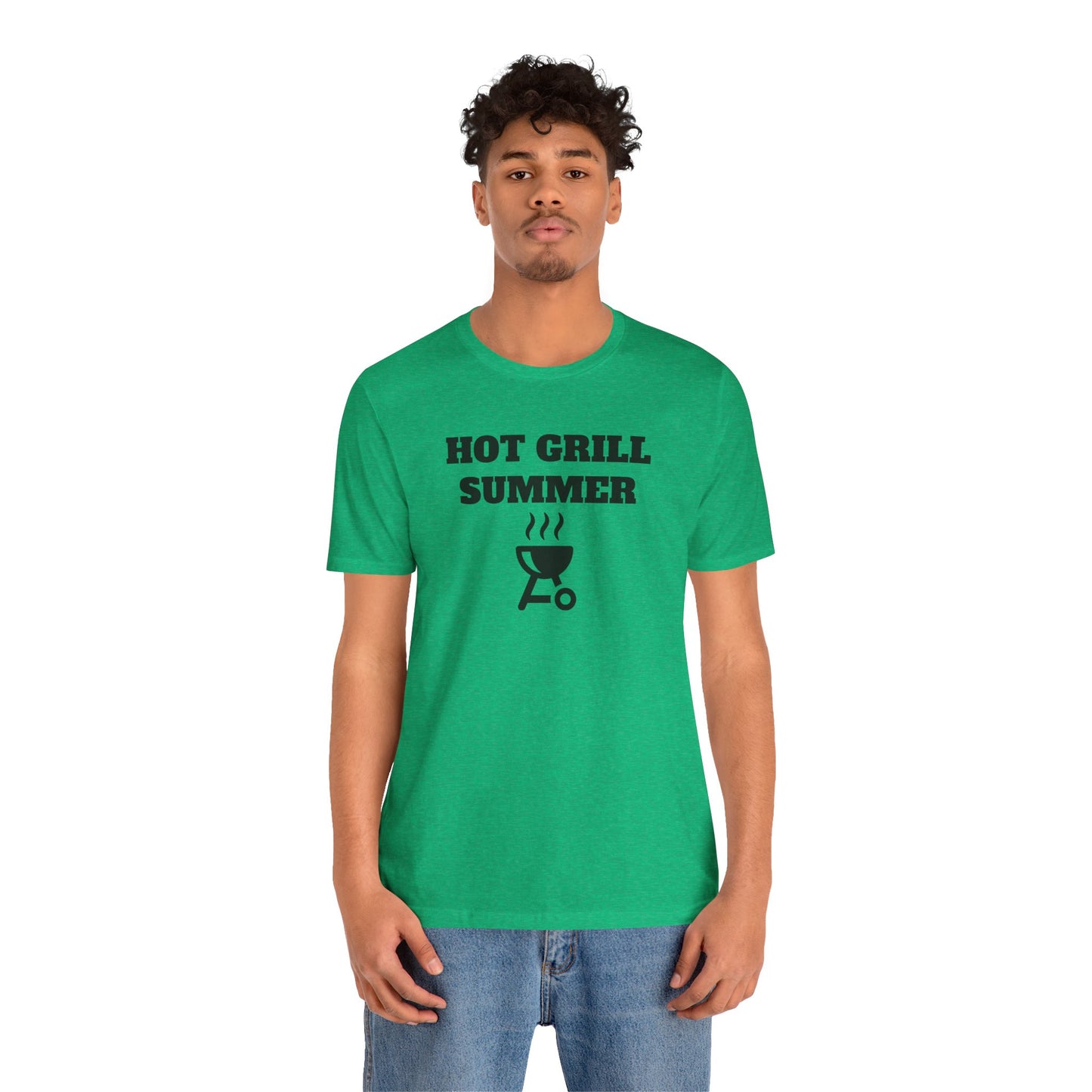 Hot Grill Summer Jersey Short Sleeve Tee