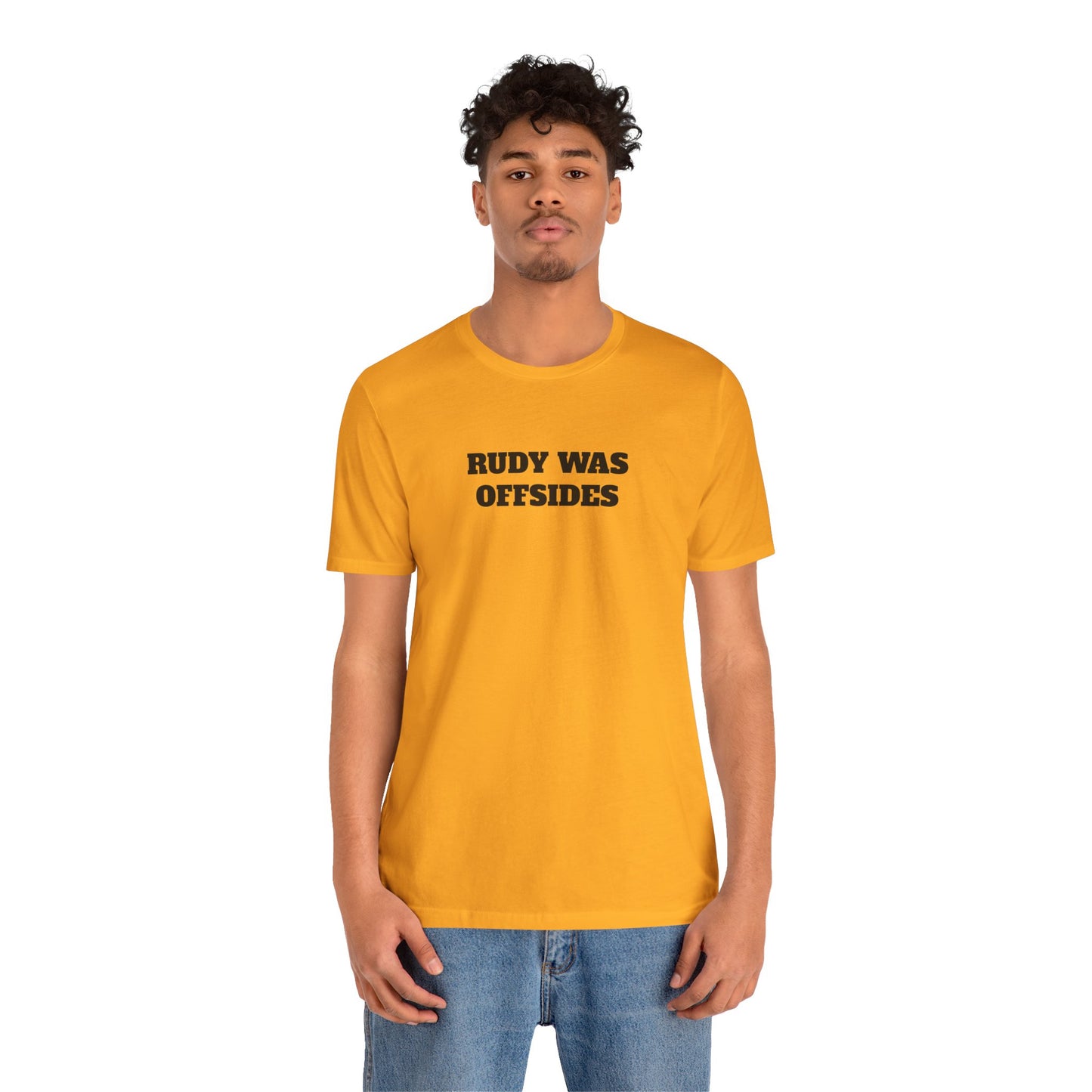 Rudy Was Offsides Premium Short Sleeve Tee-Made in the US
