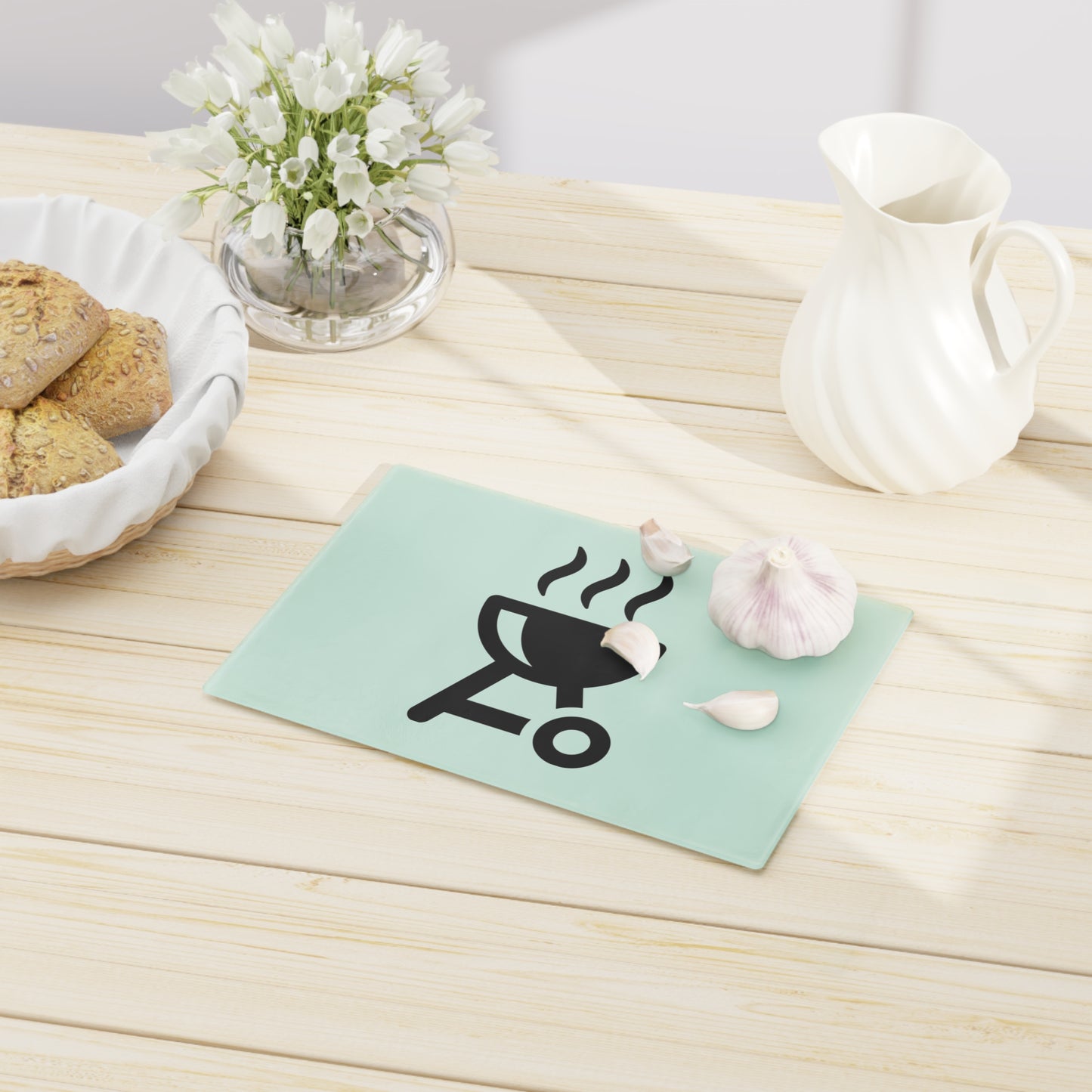 Suburban Dad Black Grill Cutting Board