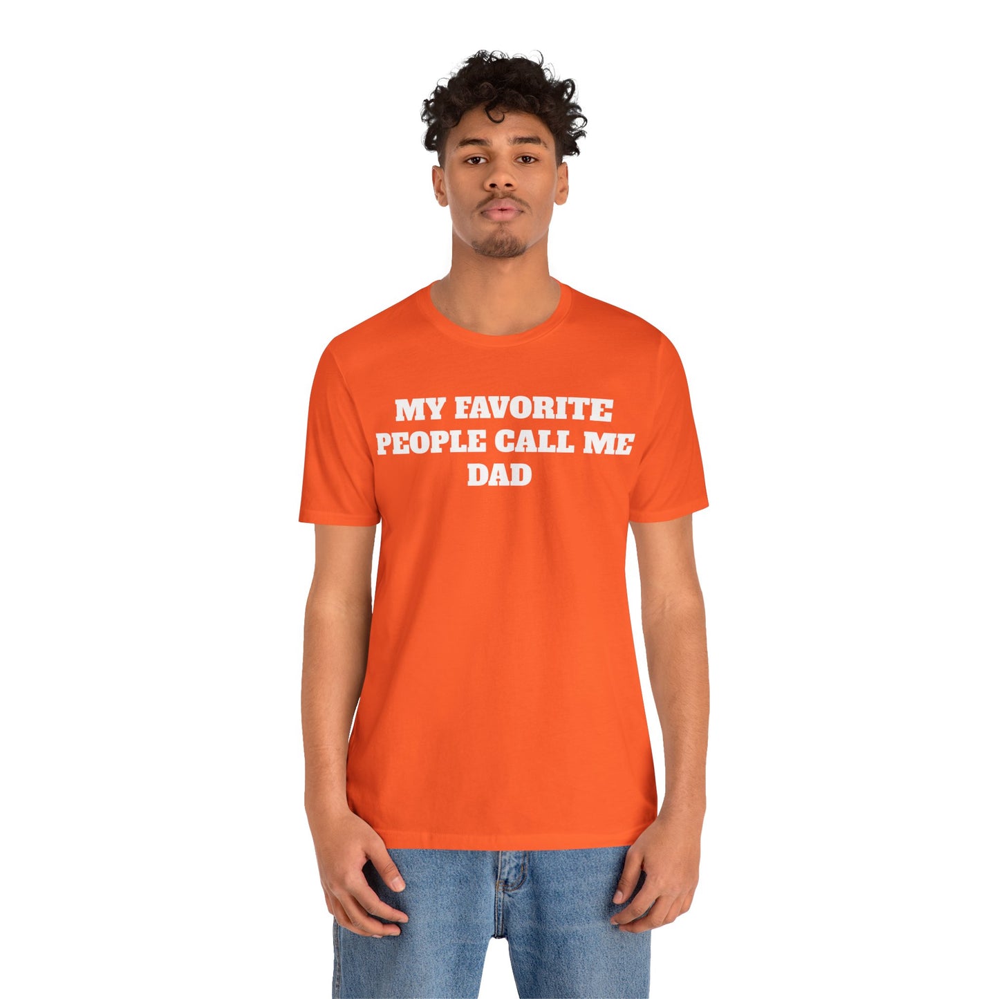 My Favorite People Call Me Dad Premium Sleeve Tee