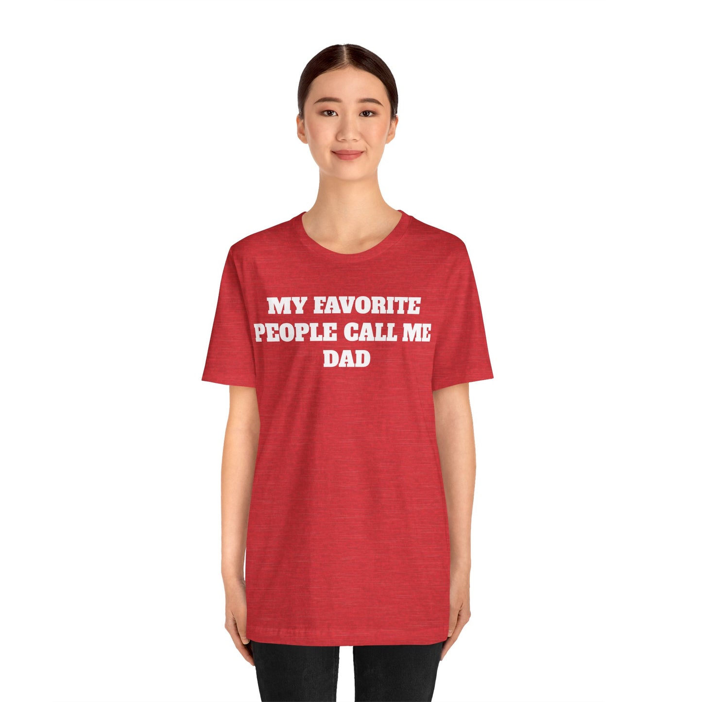 My Favorite People Call Me Dad Premium Sleeve Tee