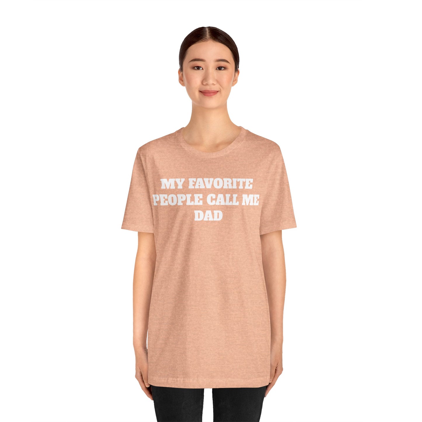 My Favorite People Call Me Dad Premium Sleeve Tee