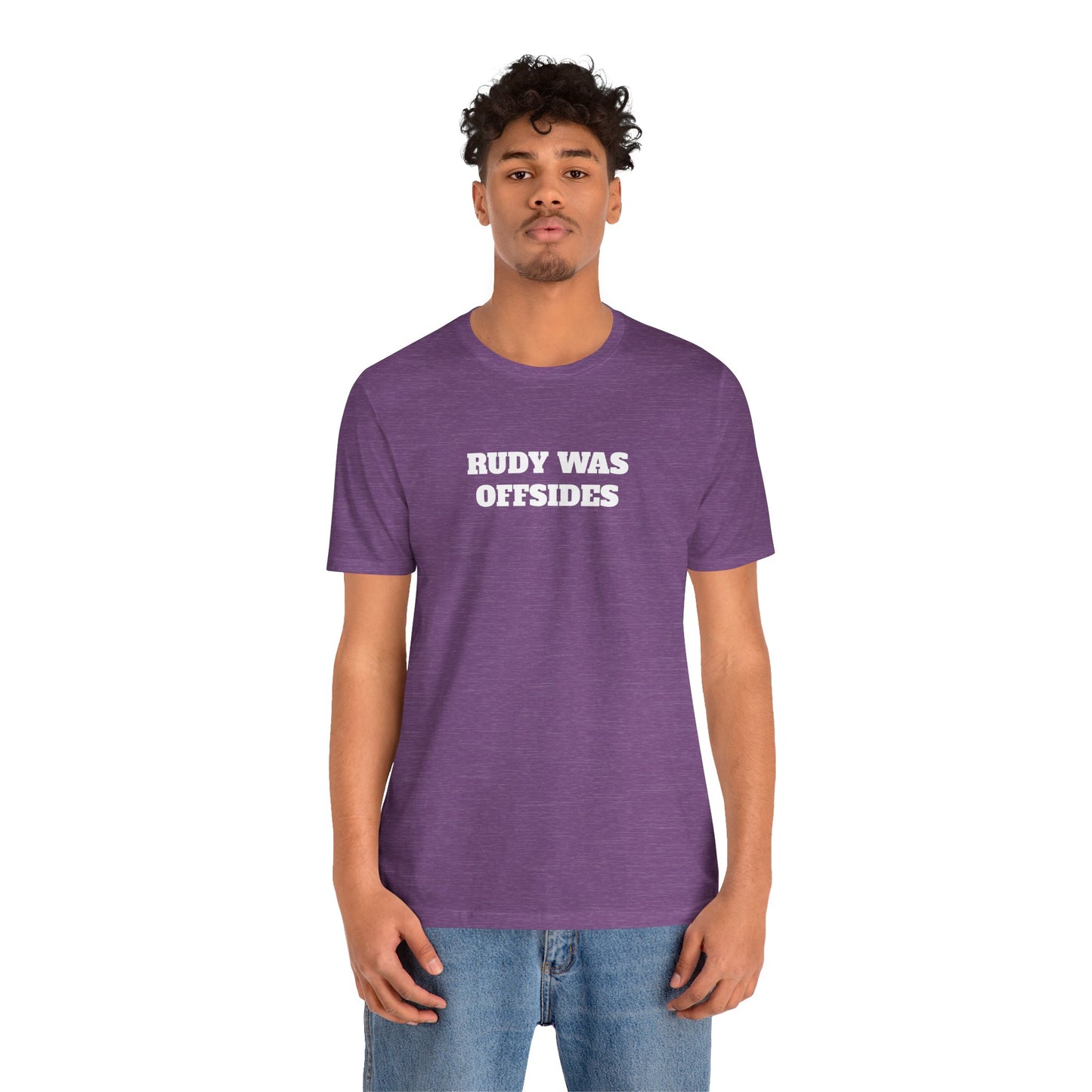Rudy Was Offsides Premium Short Sleeve Tee-Made in the US
