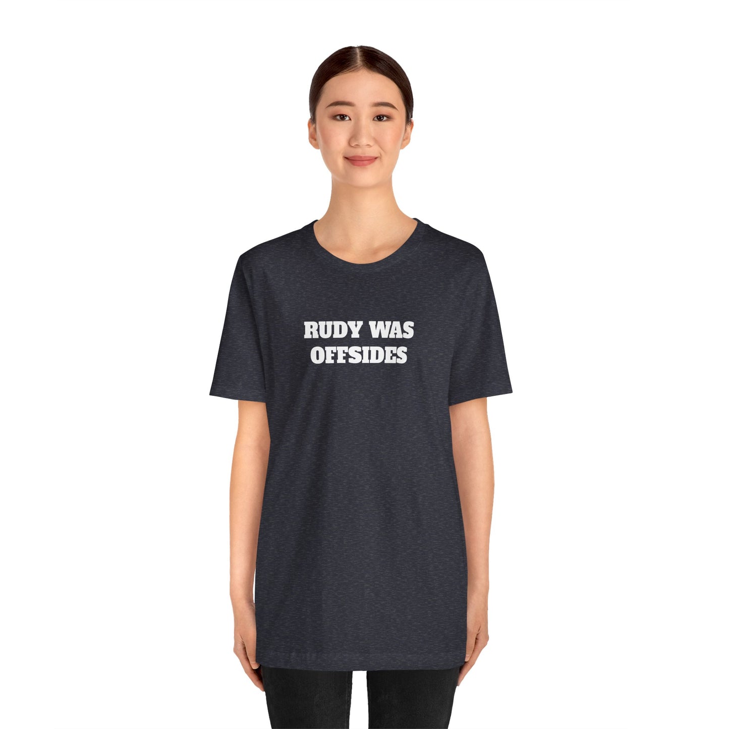 Rudy Was Offsides Premium Short Sleeve Tee-Made in the US