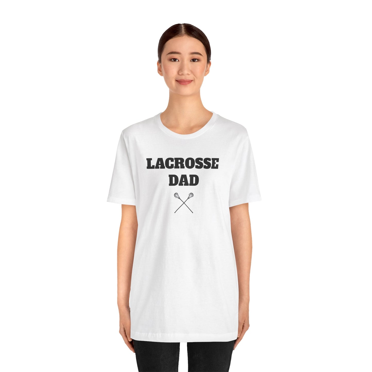 Lacrosse Dad Premium Short Sleeve Tee