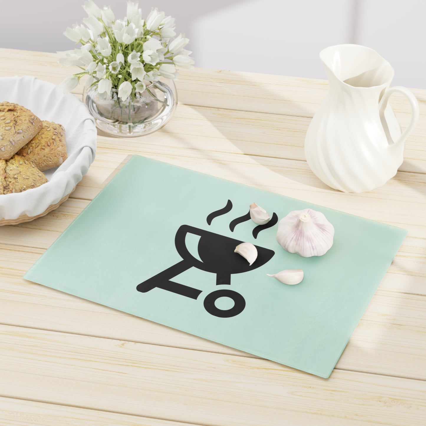 Suburban Dad Black Grill Cutting Board