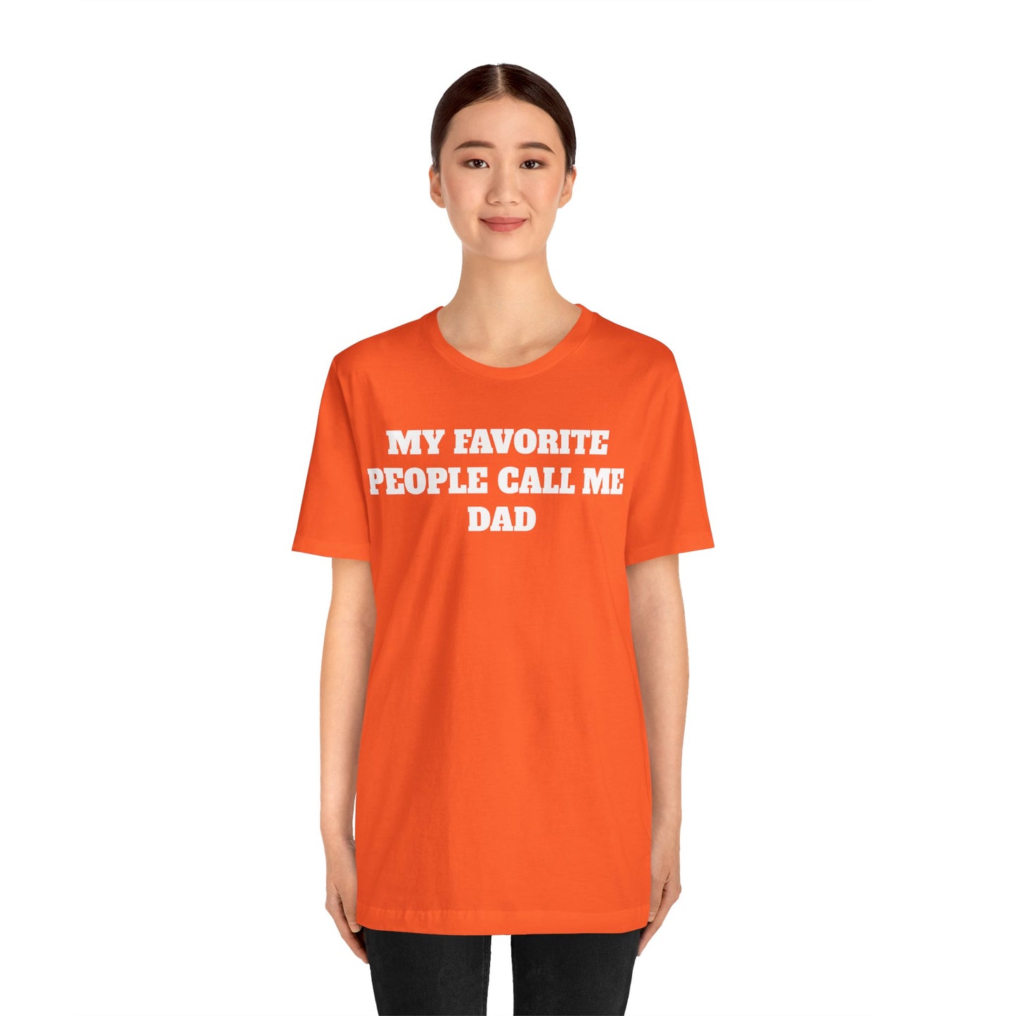 My Favorite People Call Me Dad Premium Sleeve Tee