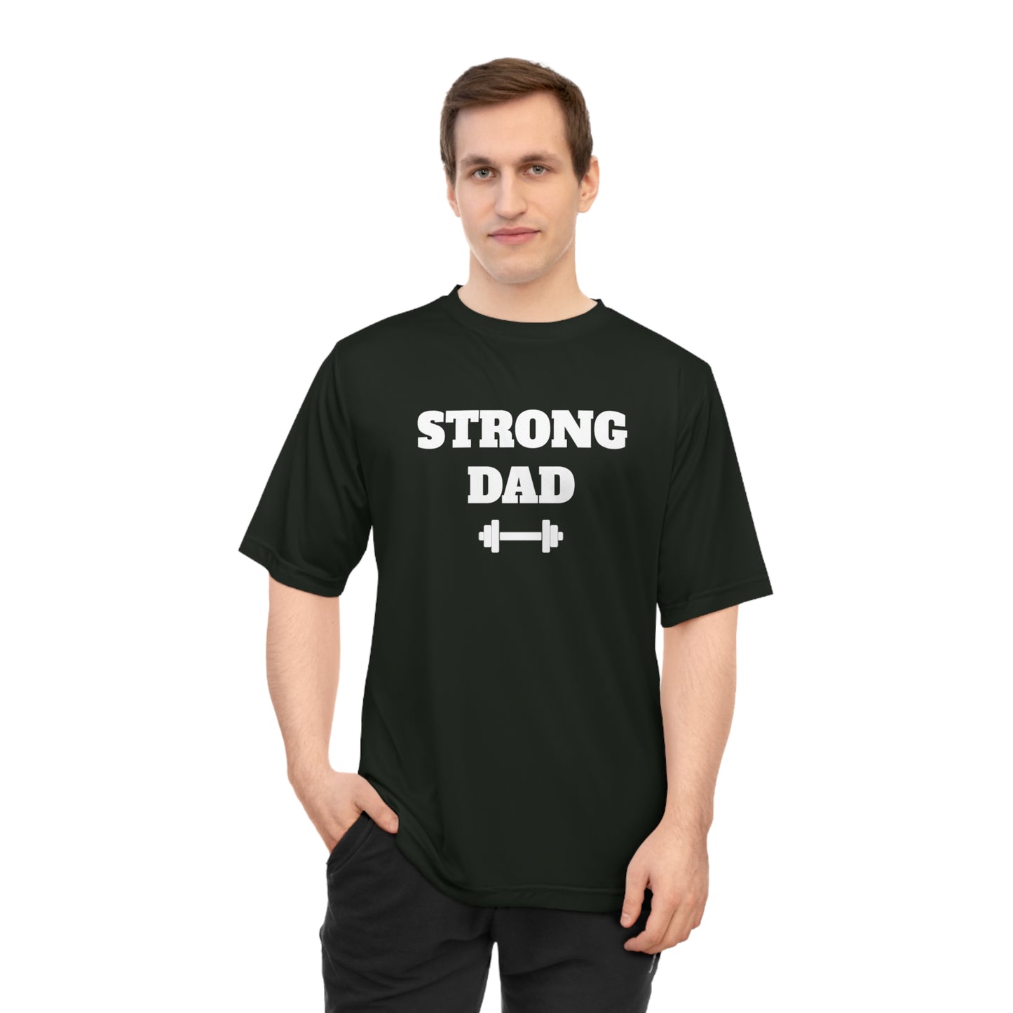 Strong Dad Premium Zone Performance Dri-fit T-shirt