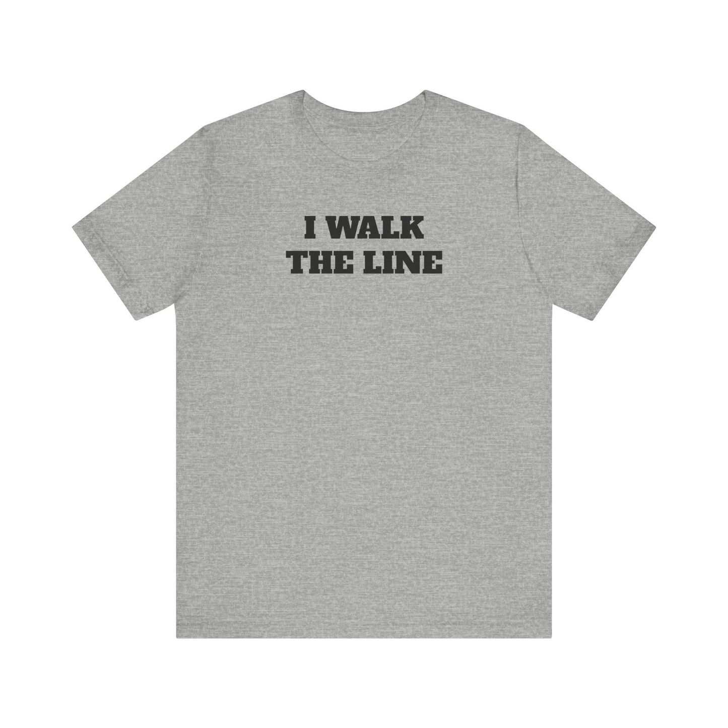 I Walk the Line Premium Short Sleeve Tee