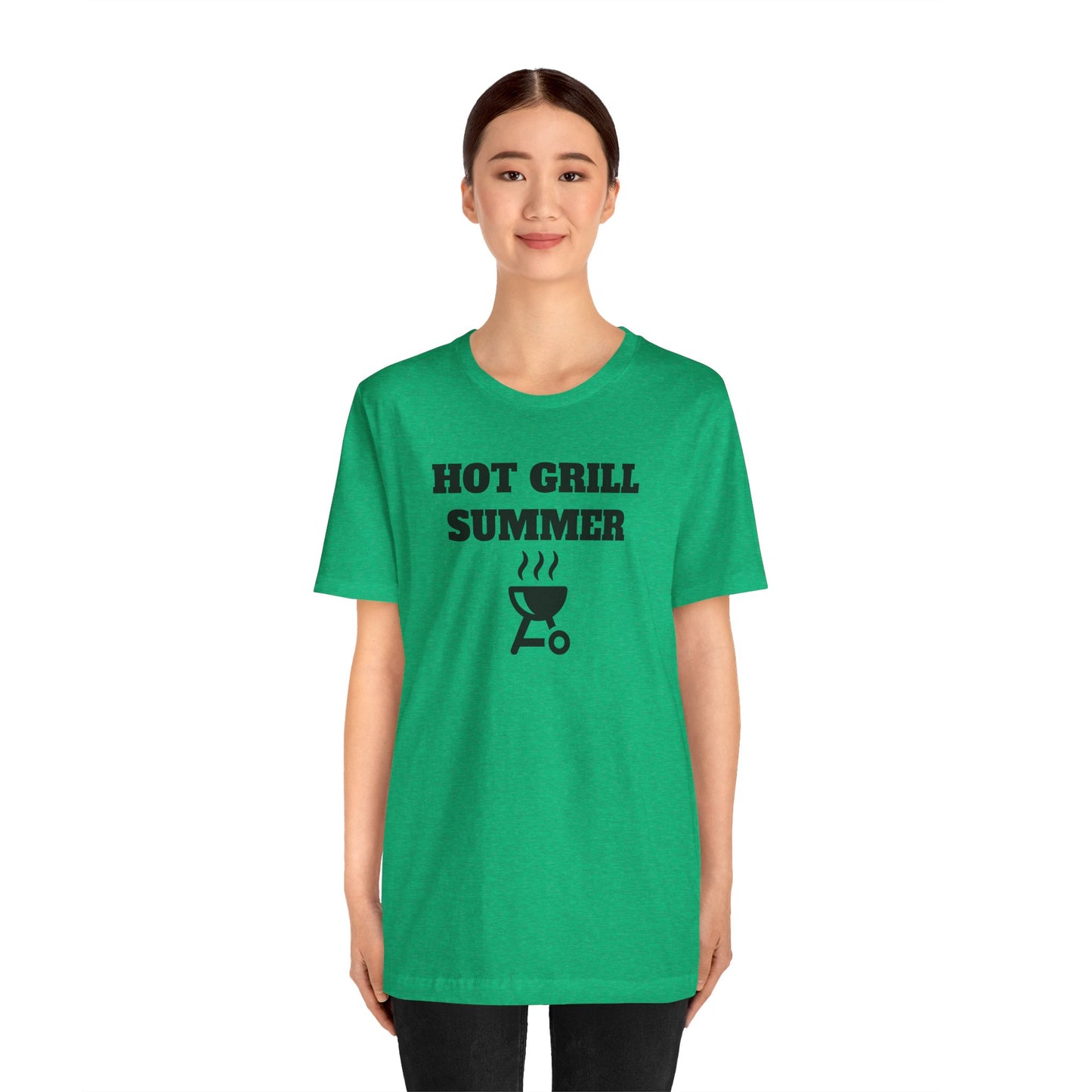 Hot Grill Summer Jersey Short Sleeve Tee