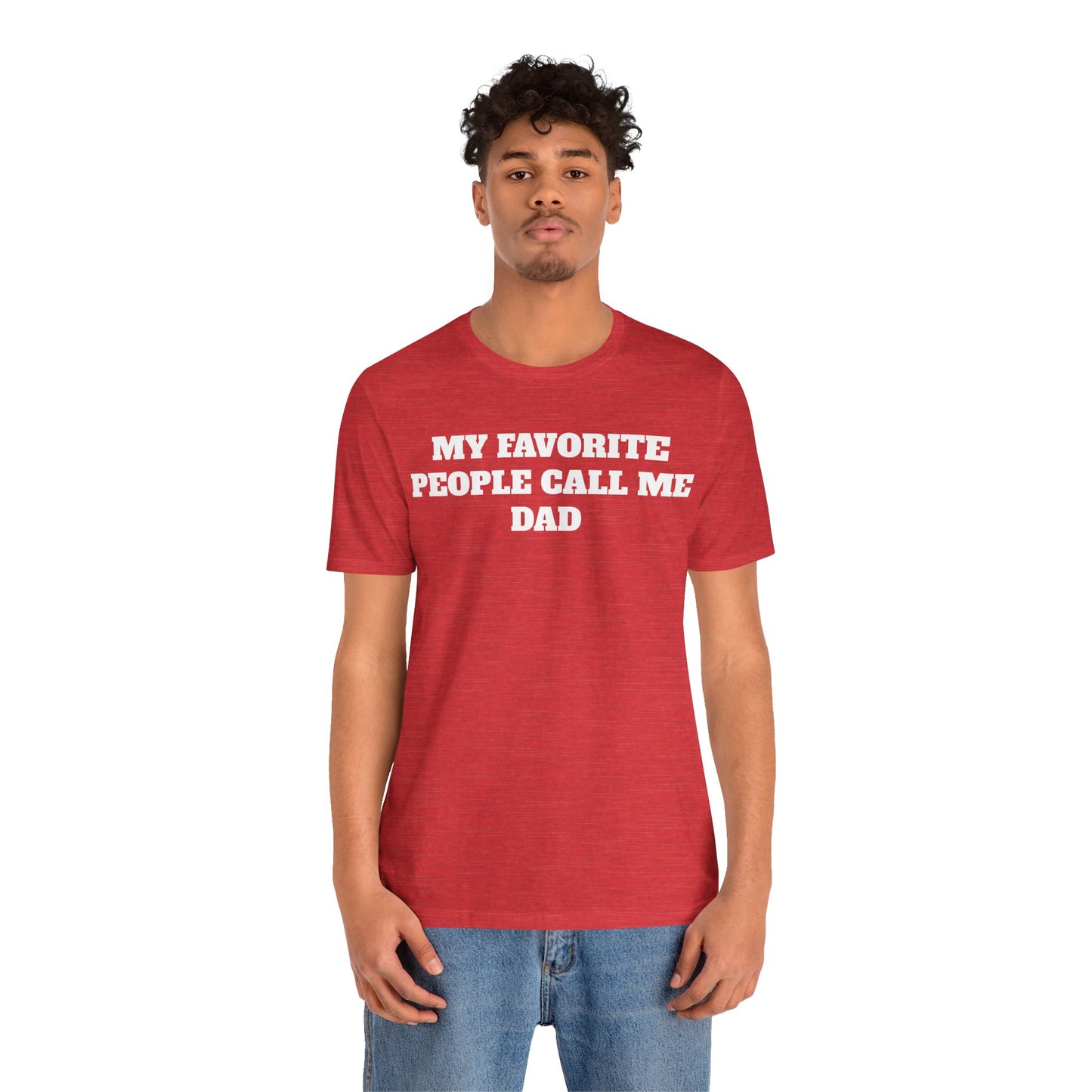 My Favorite People Call Me Dad Premium Sleeve Tee