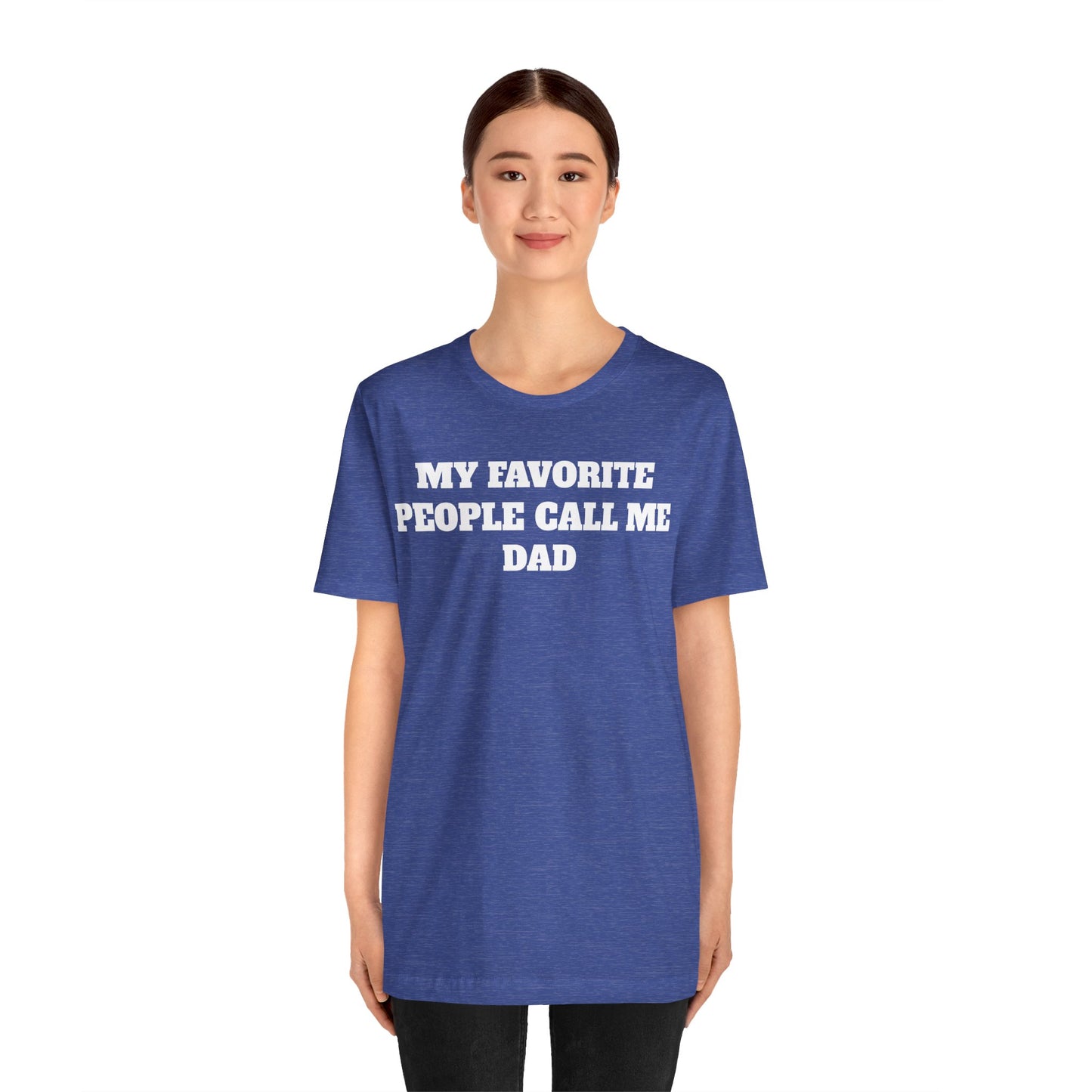 My Favorite People Call Me Dad Premium Sleeve Tee