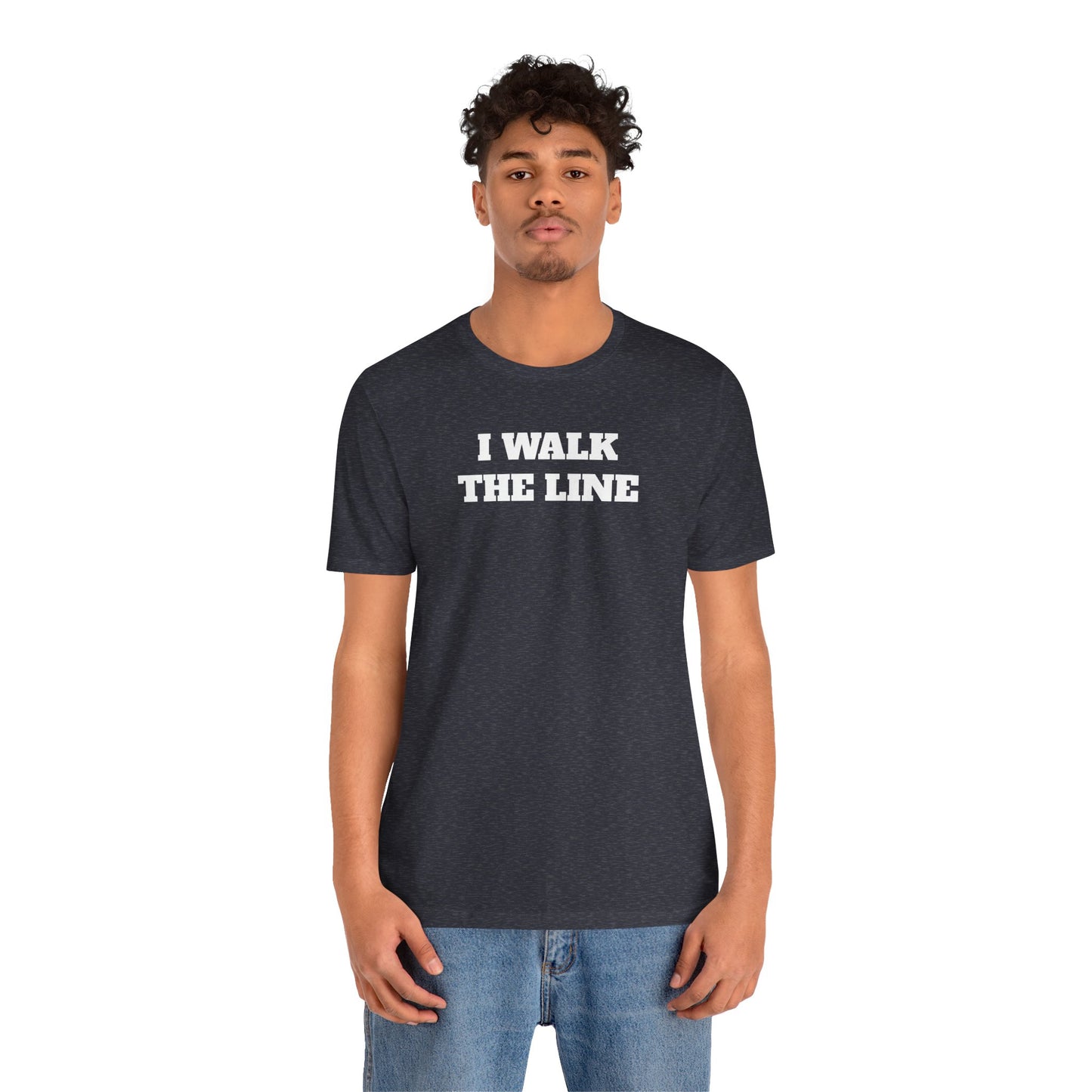 I Walk the Line Premium Short Sleeve Tee