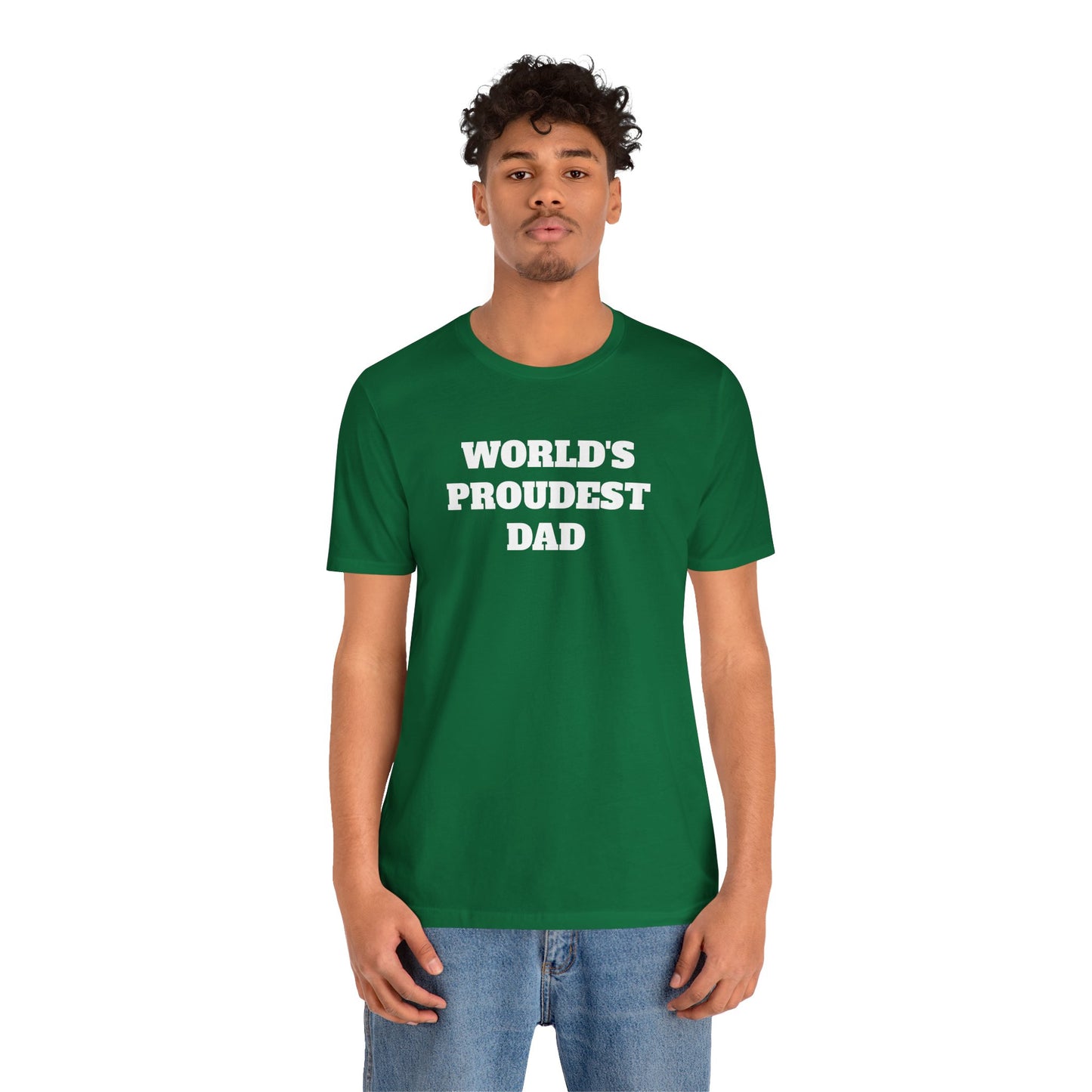 World's Proudest Dad Short Sleeve Tee