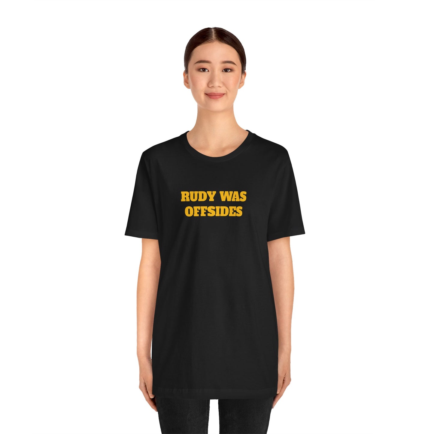 Rudy Was Offsides Premium Short Sleeve Tee-Made in the US