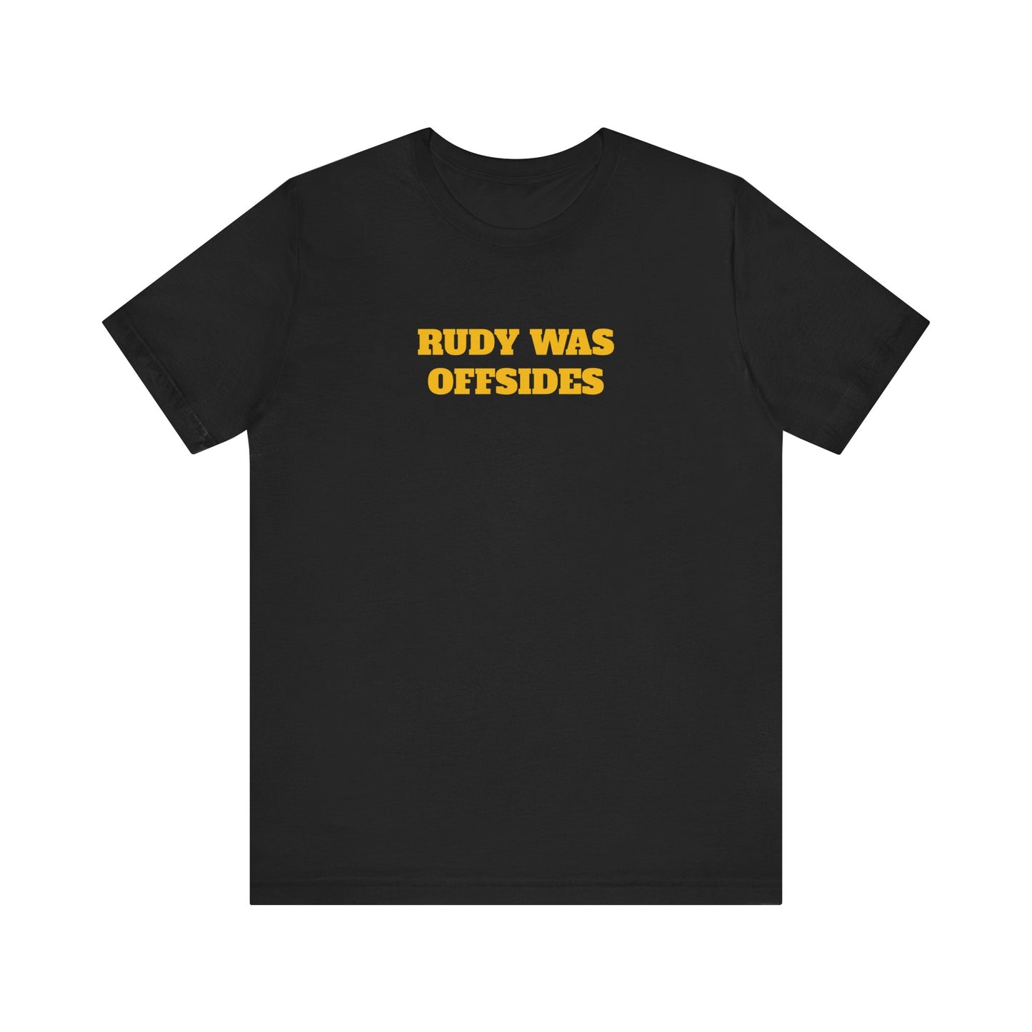 Rudy Was Offsides Premium Short Sleeve Tee-Made in the US