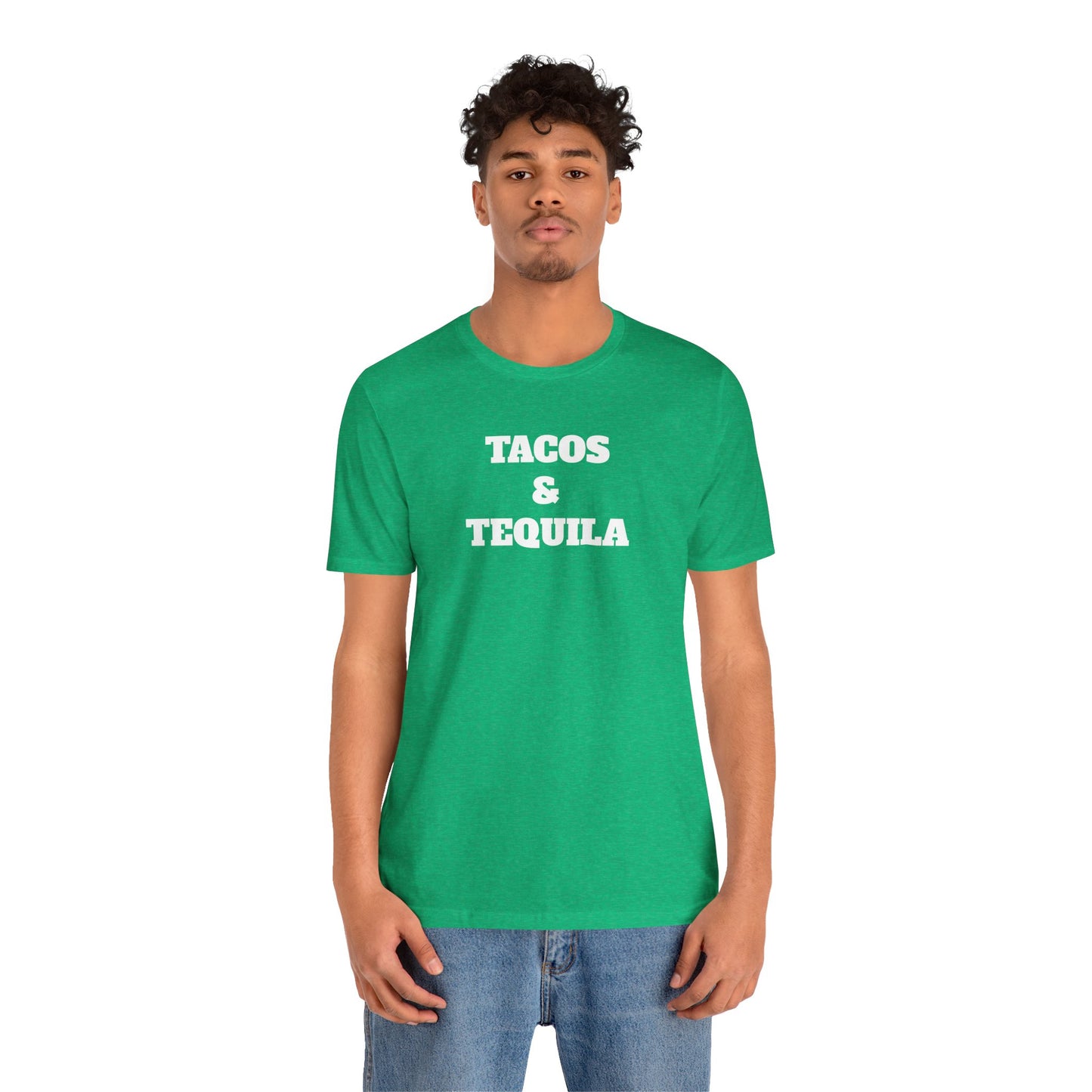 Tacos and Tequila Premium Short Sleeve Tee