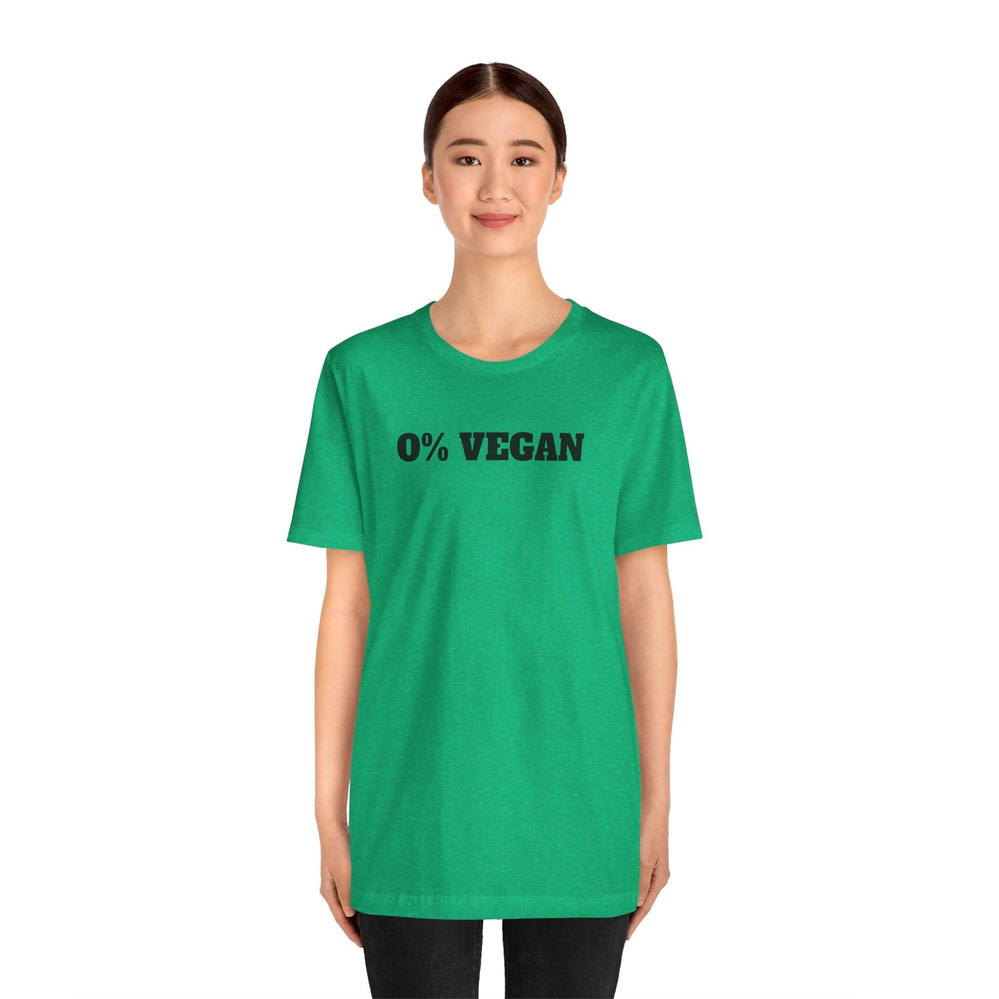 0% Vegan Premium Short Sleeve Tee