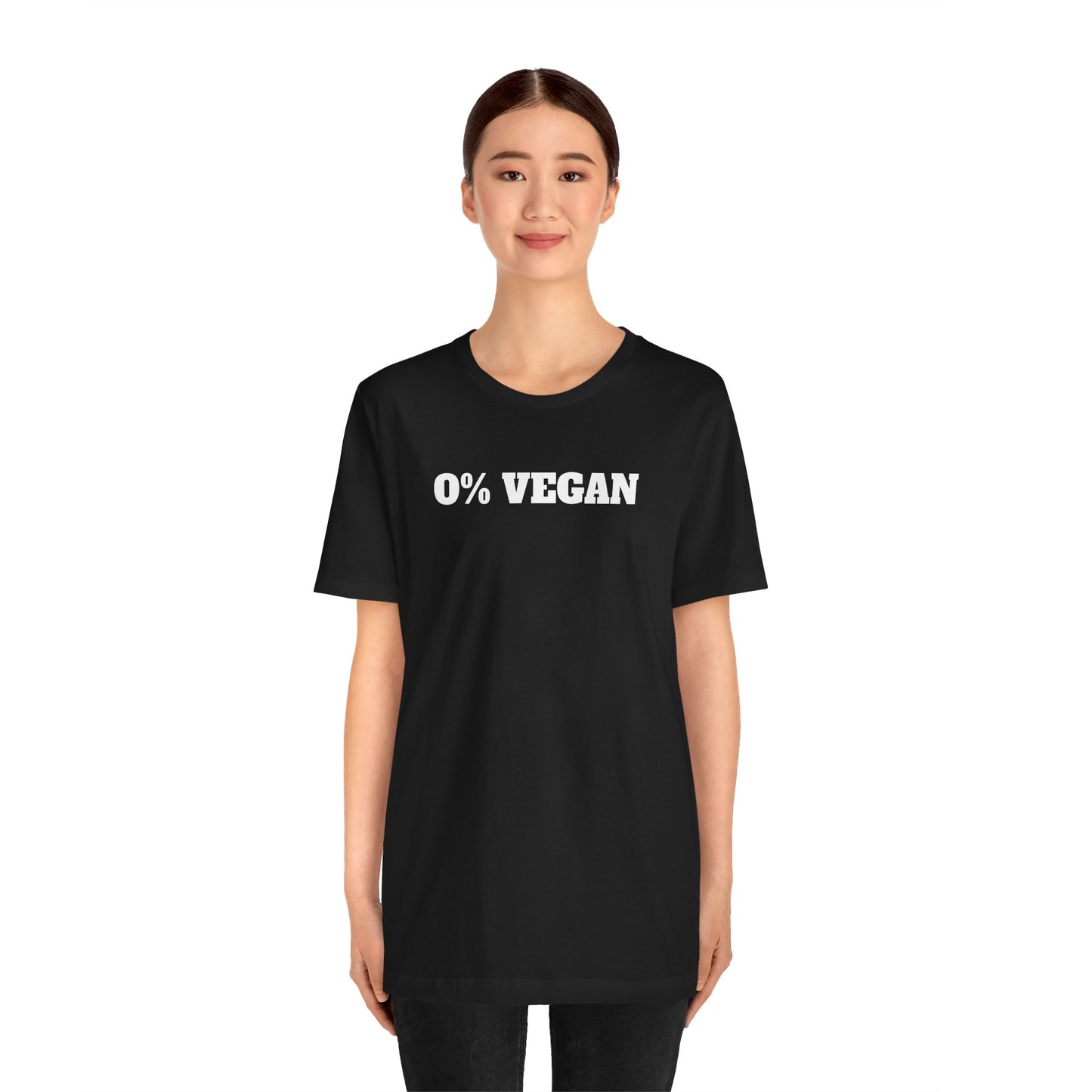 0% Vegan Premium Short Sleeve Tee