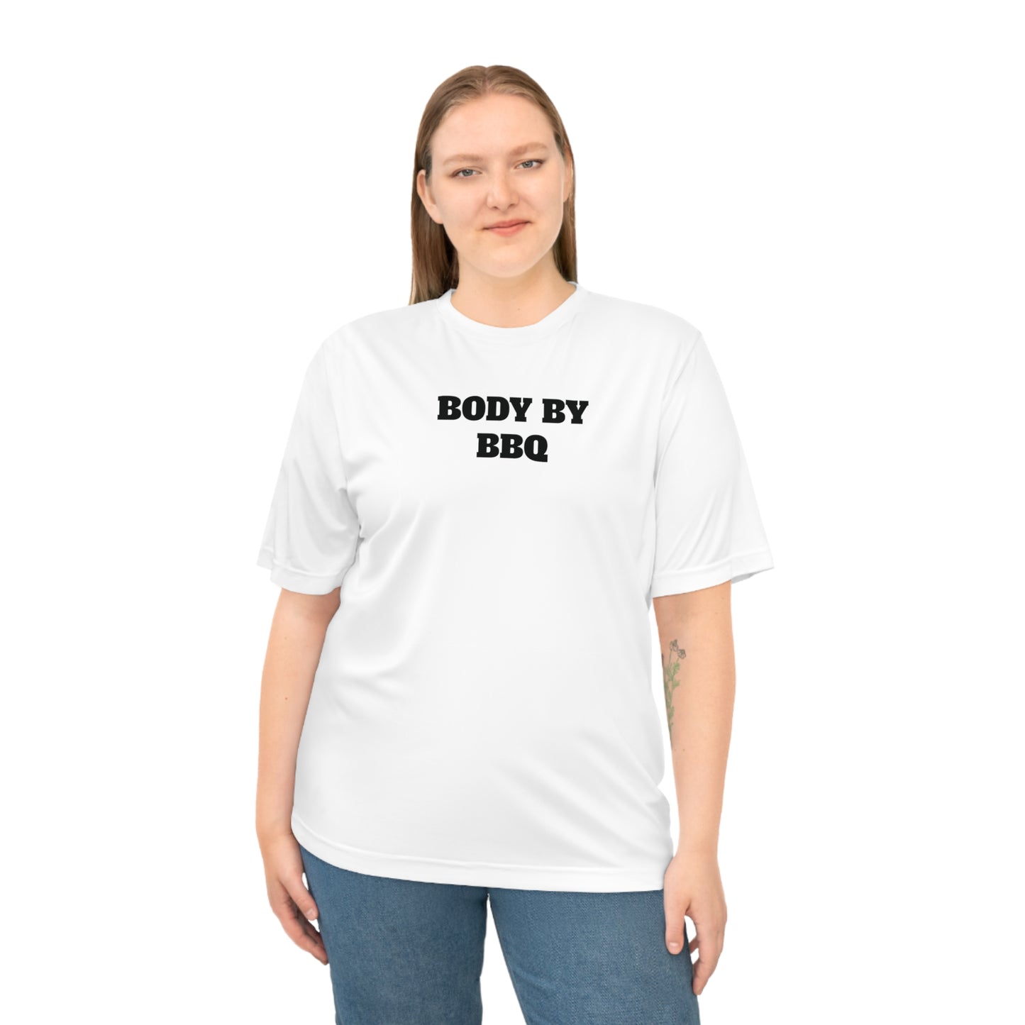 Body By BBQ Premium Unisex Zone Performance Dri Fit T-shirt