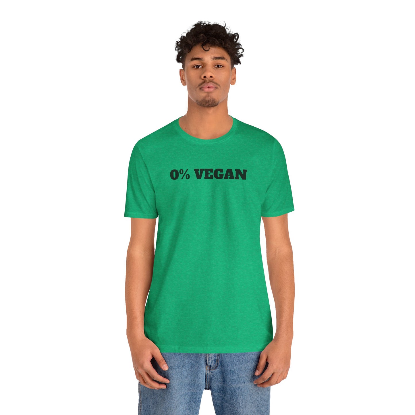 0% Vegan Premium Short Sleeve Tee