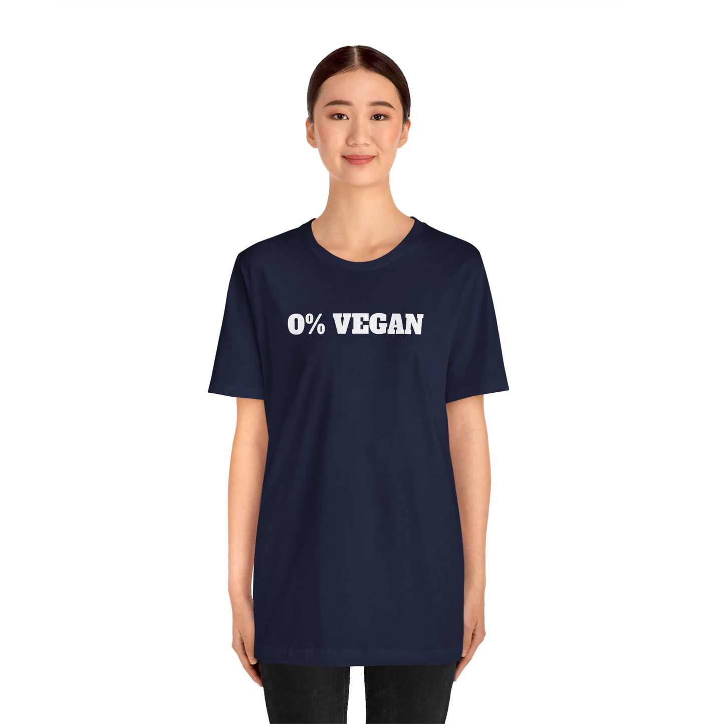 0% Vegan Premium Short Sleeve Tee