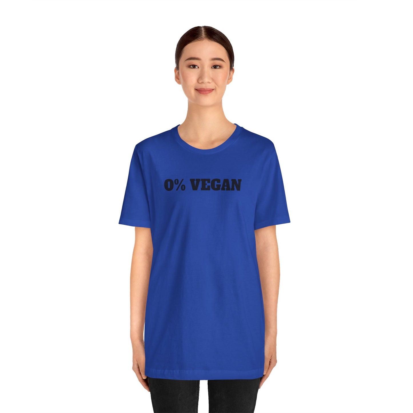 0% Vegan Premium Short Sleeve Tee