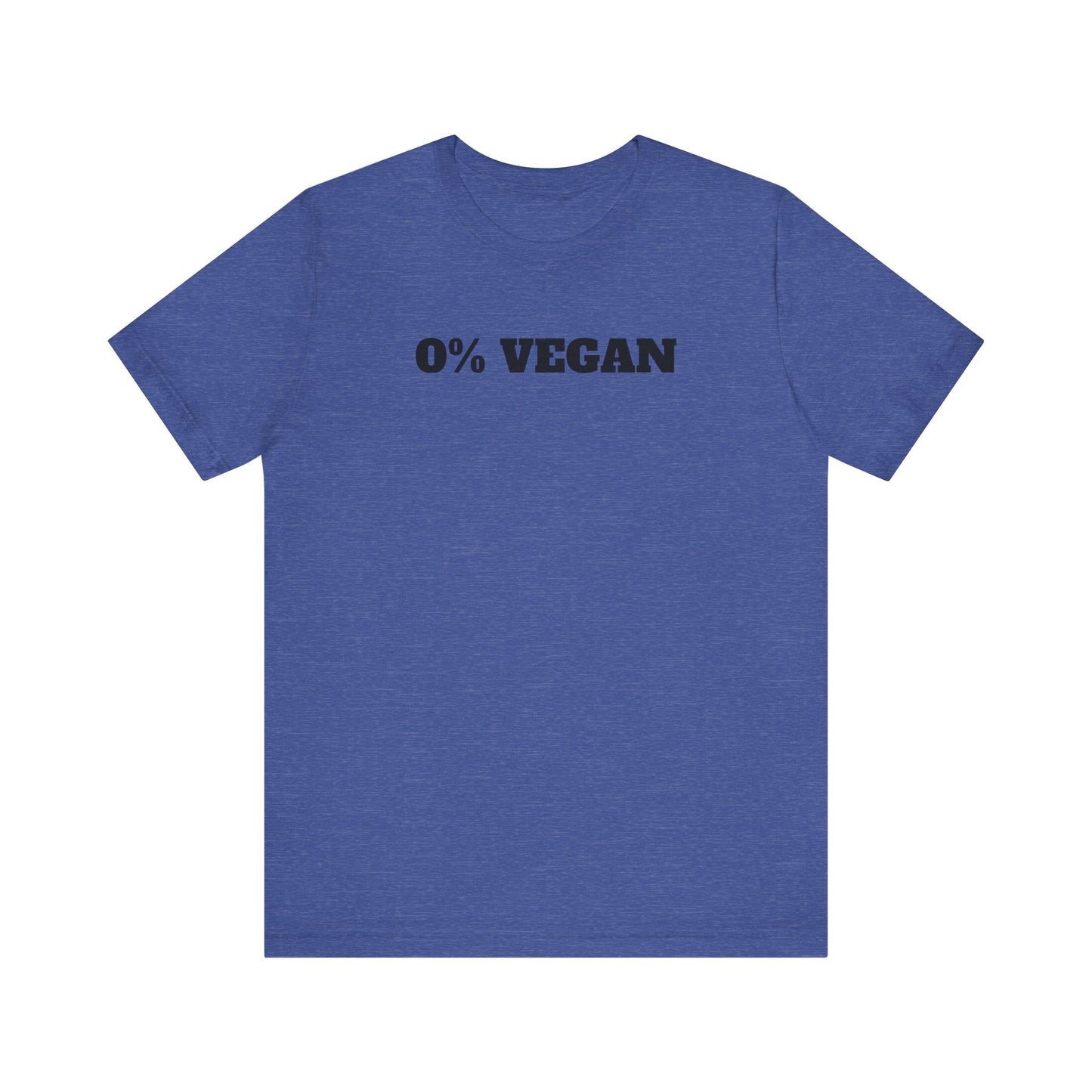 0% Vegan Premium Short Sleeve Tee