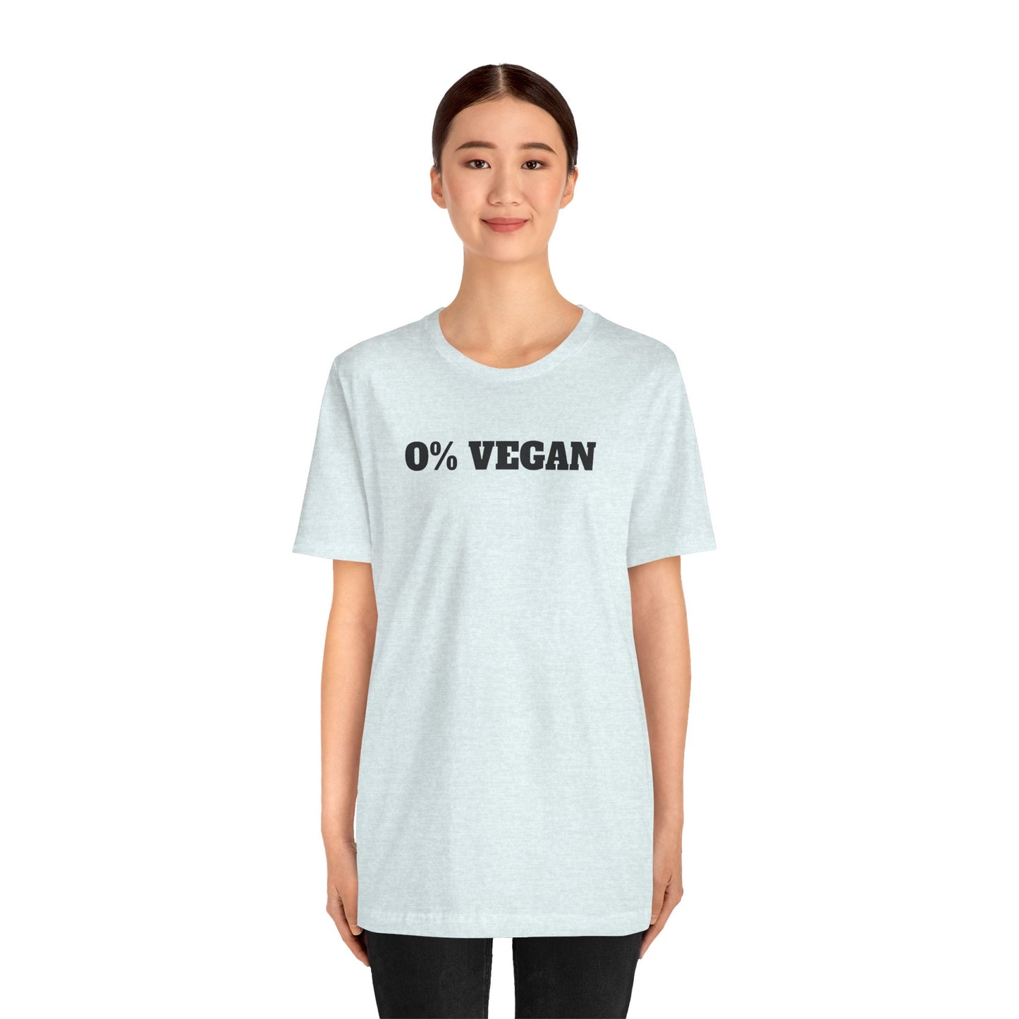 0% Vegan Premium Short Sleeve Tee