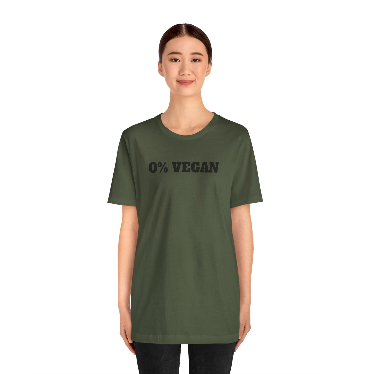 0% Vegan Premium Short Sleeve Tee