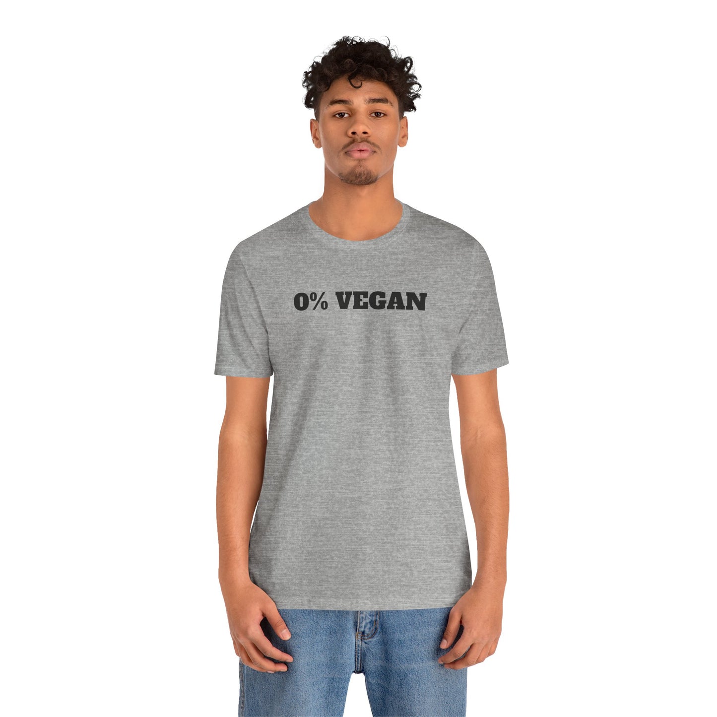 0% Vegan Premium Short Sleeve Tee