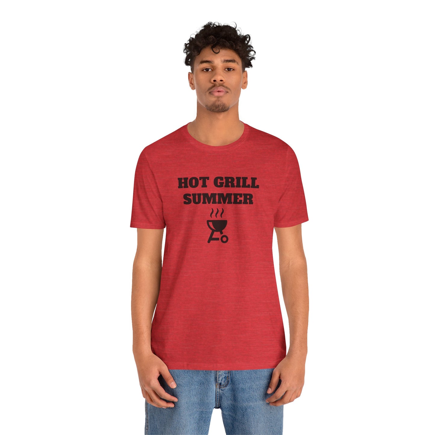 Hot Grill Summer Jersey Short Sleeve Tee