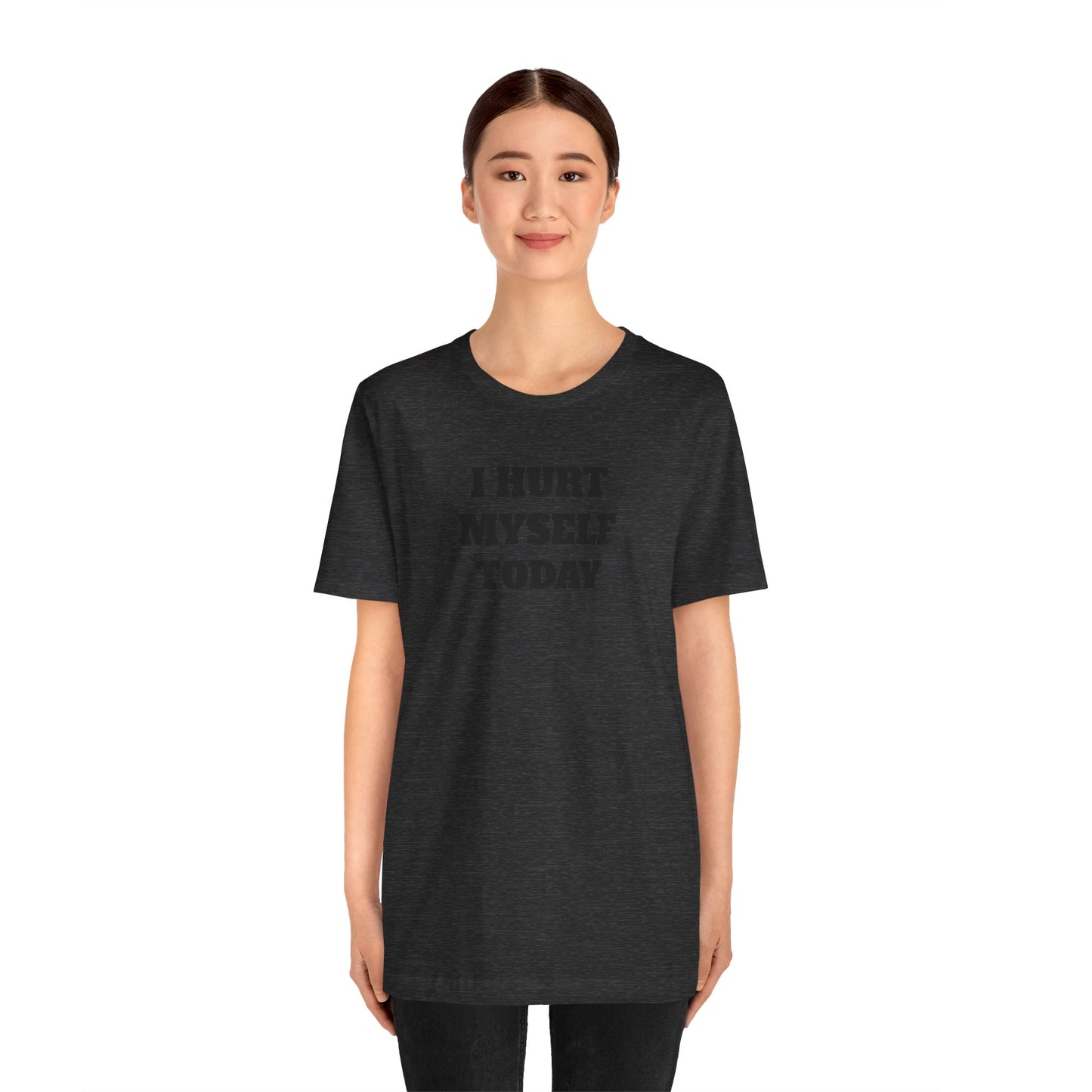 Hurt Myself Today Premium Short Sleeve Tee