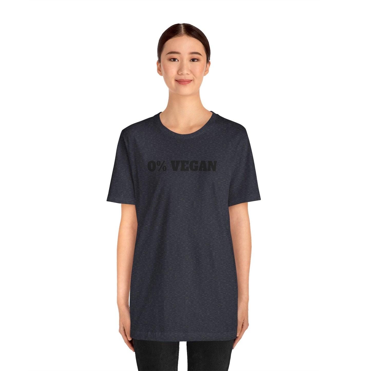 0% Vegan Premium Short Sleeve Tee