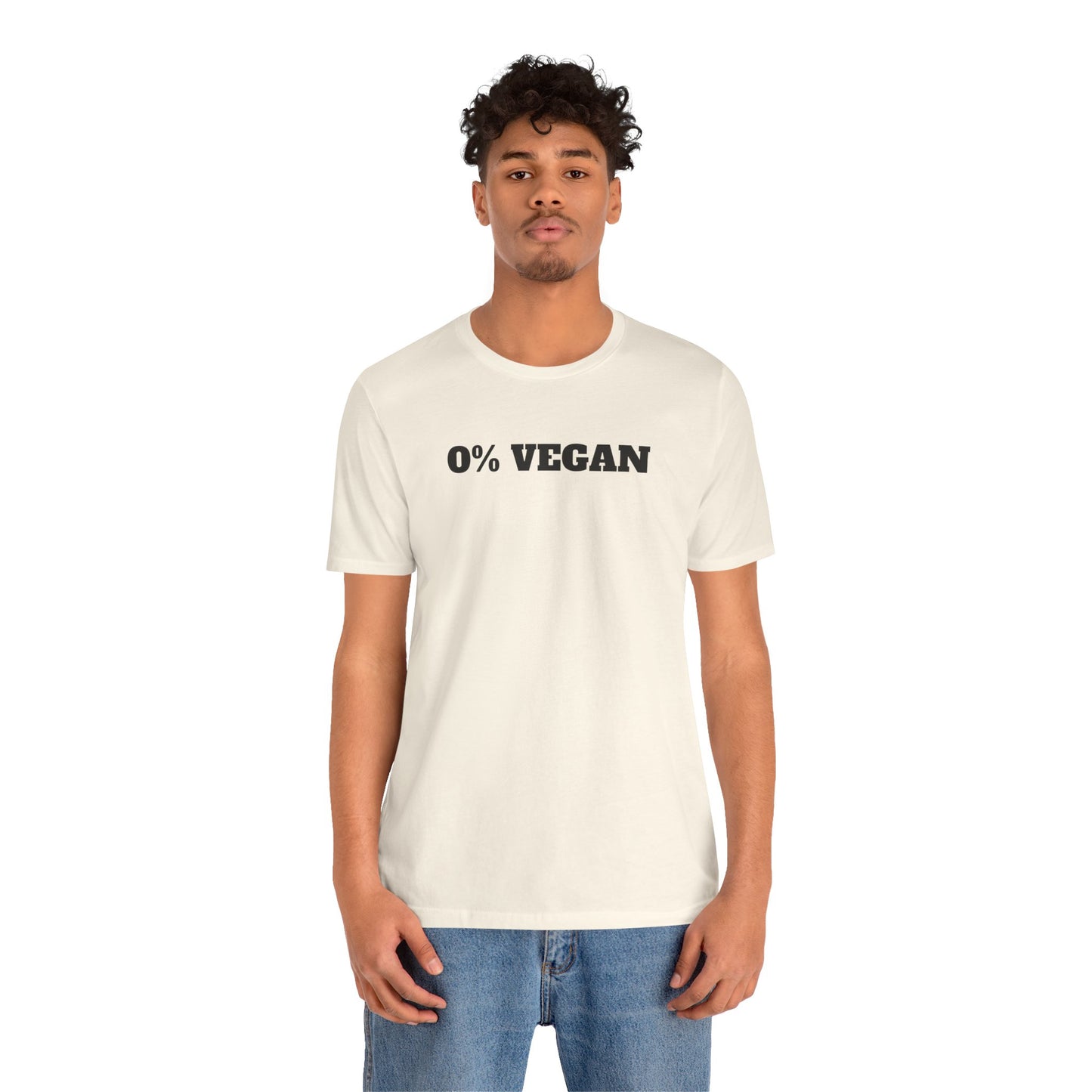 0% Vegan Premium Short Sleeve Tee