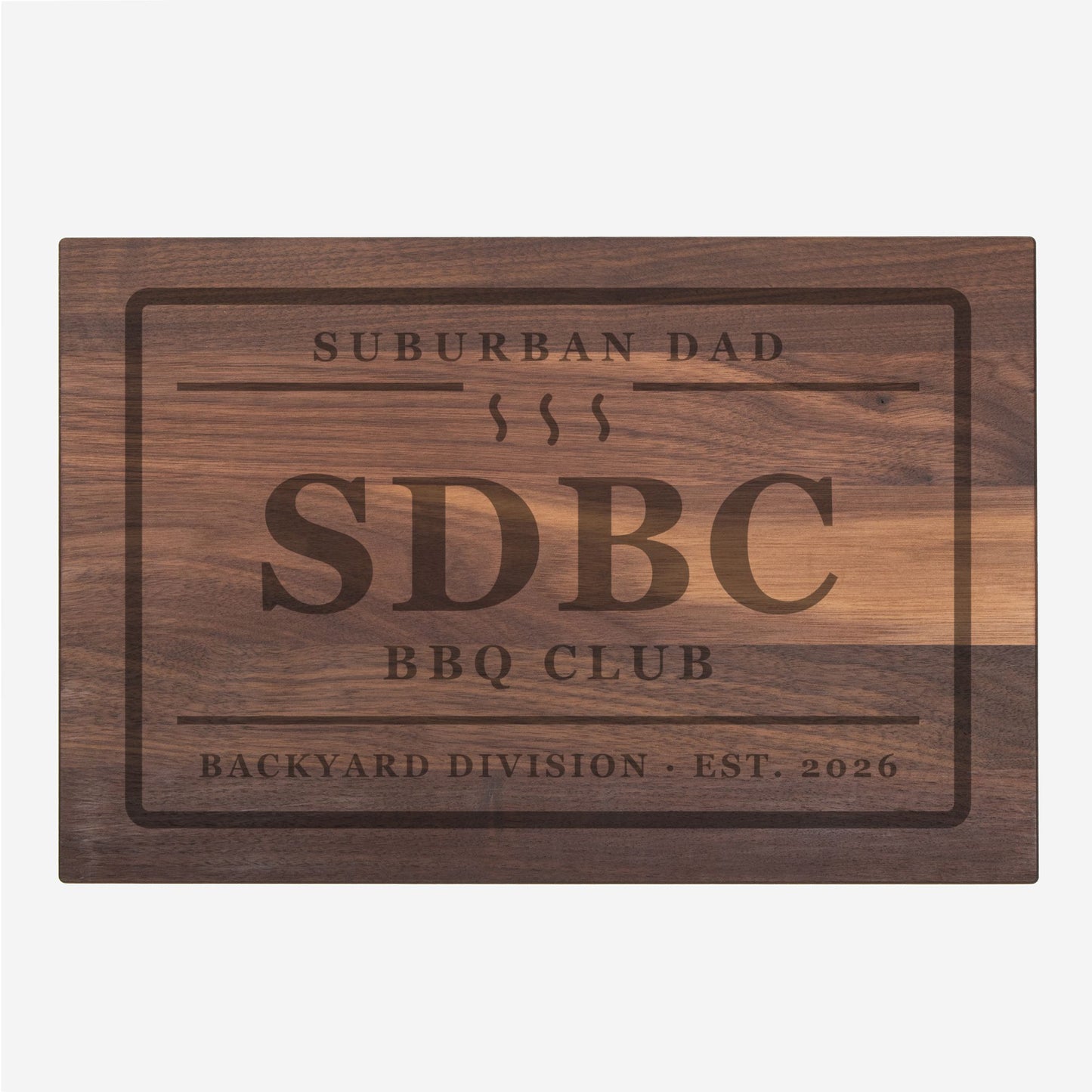 SDBC Heritage Walnut Carving Board - Club Edition