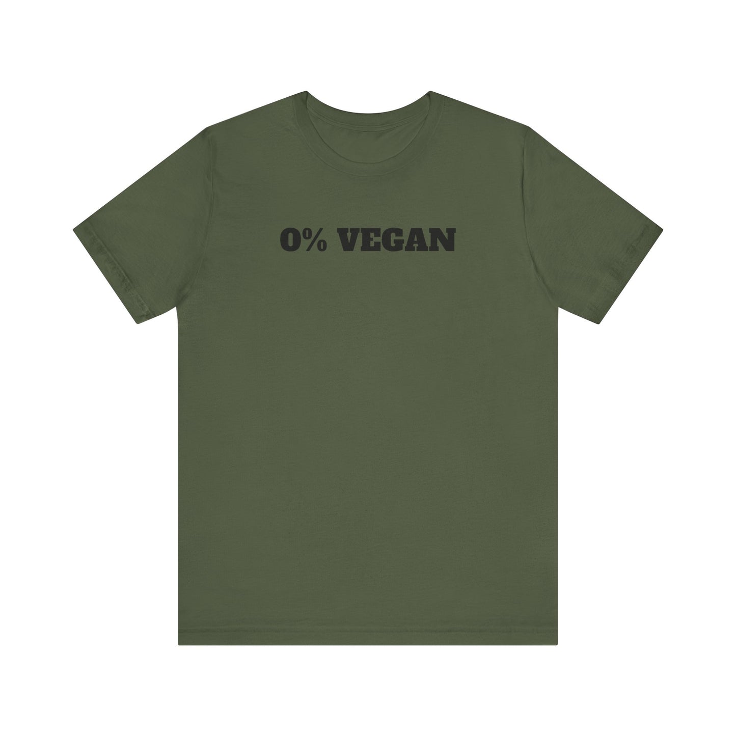 0% Vegan Premium Short Sleeve Tee