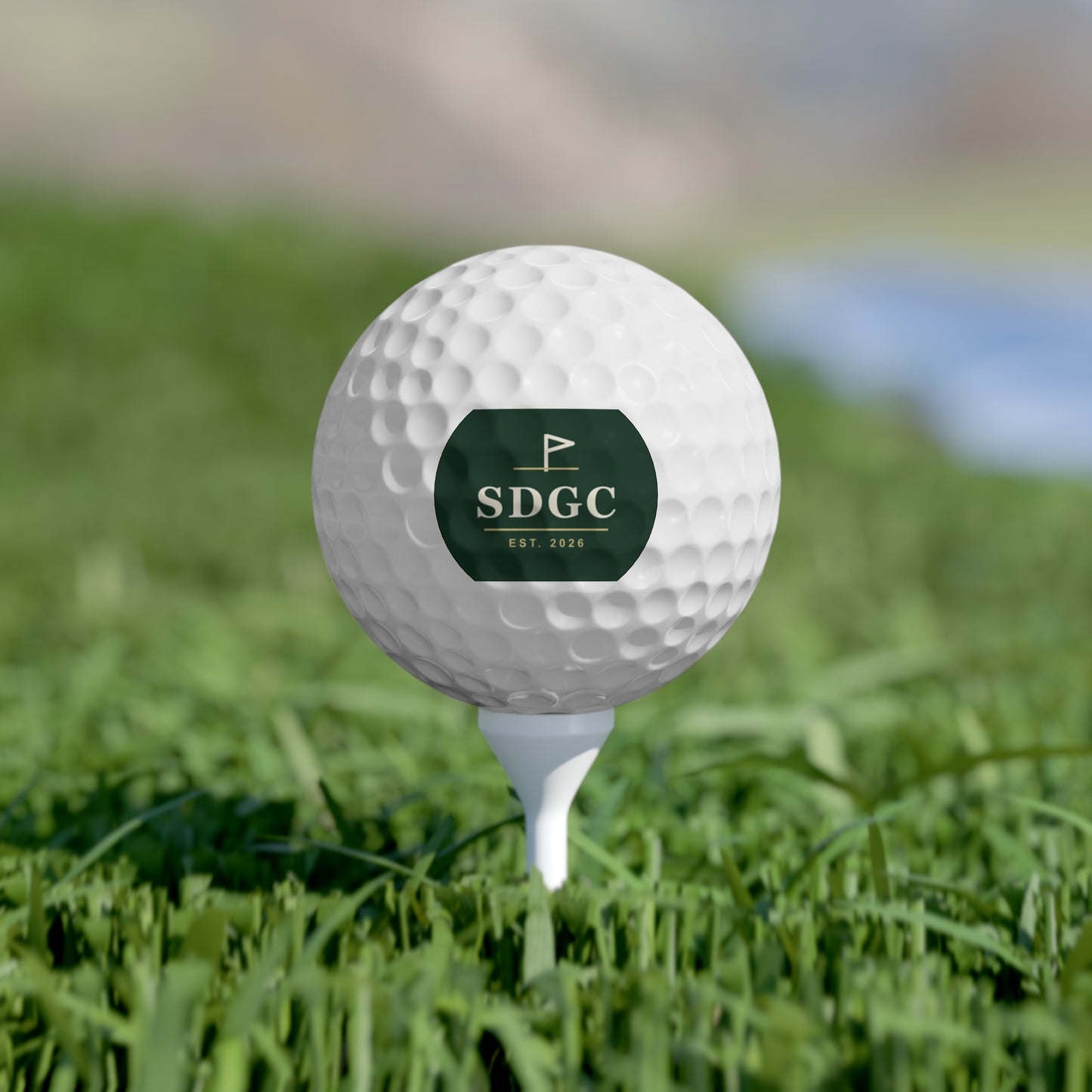 SDGC Golf Balls 6-Pack – Suburban Dad Golf Club Gift Set