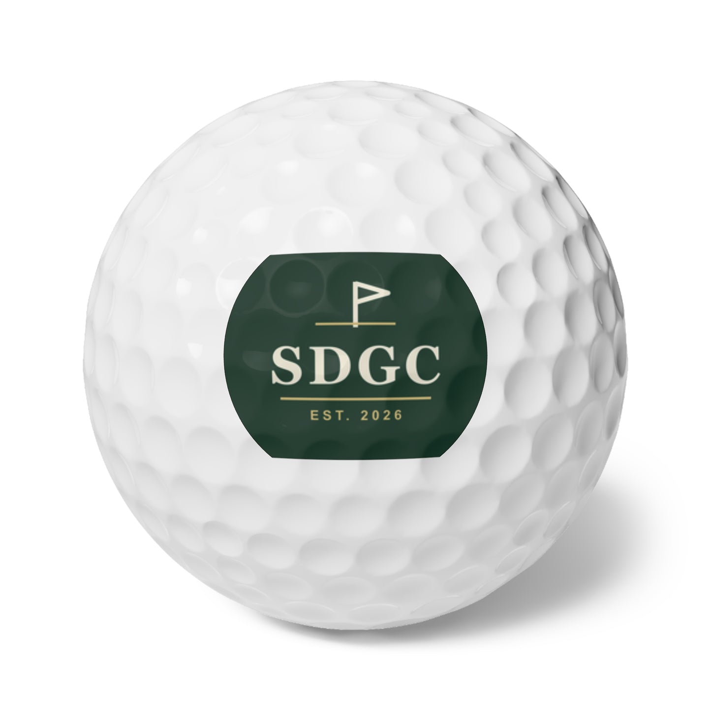 SDGC Golf Balls 6-Pack – Suburban Dad Golf Club Gift Set